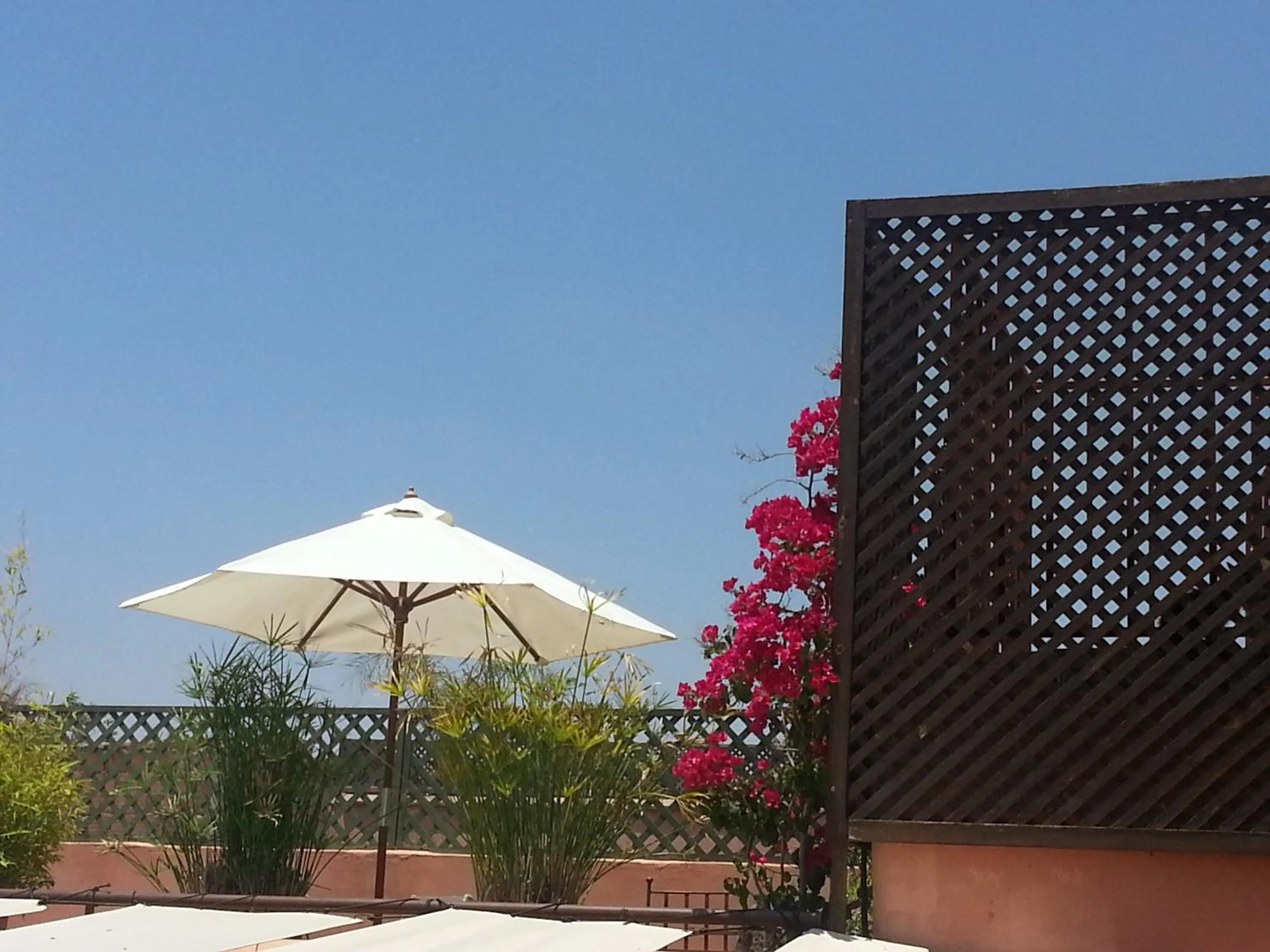 Balcony/Terrace in Riad AZZA