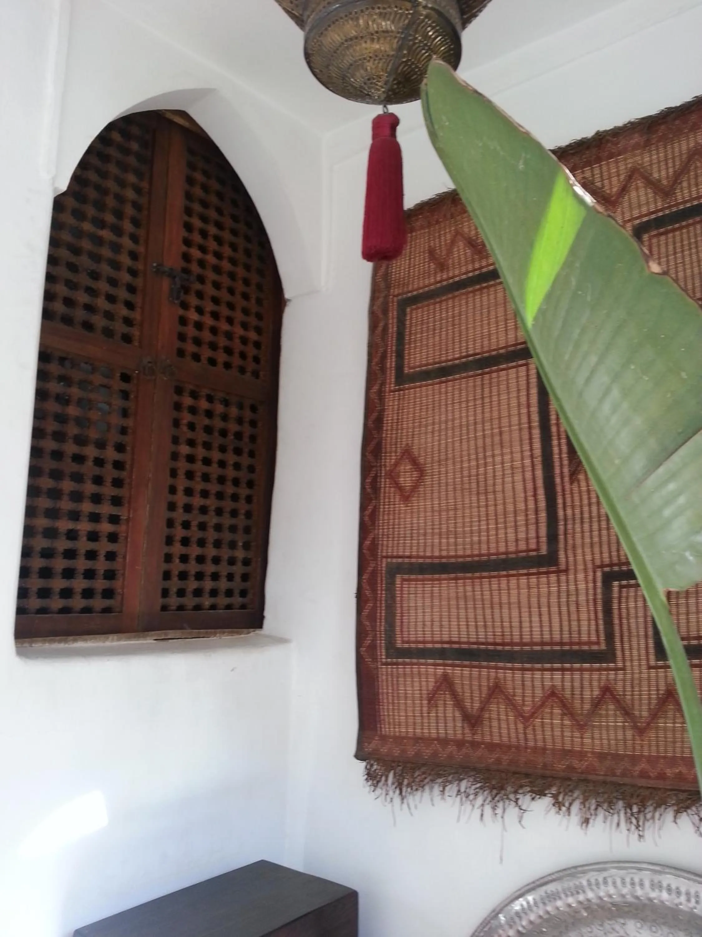 Decorative detail in Riad AZZA