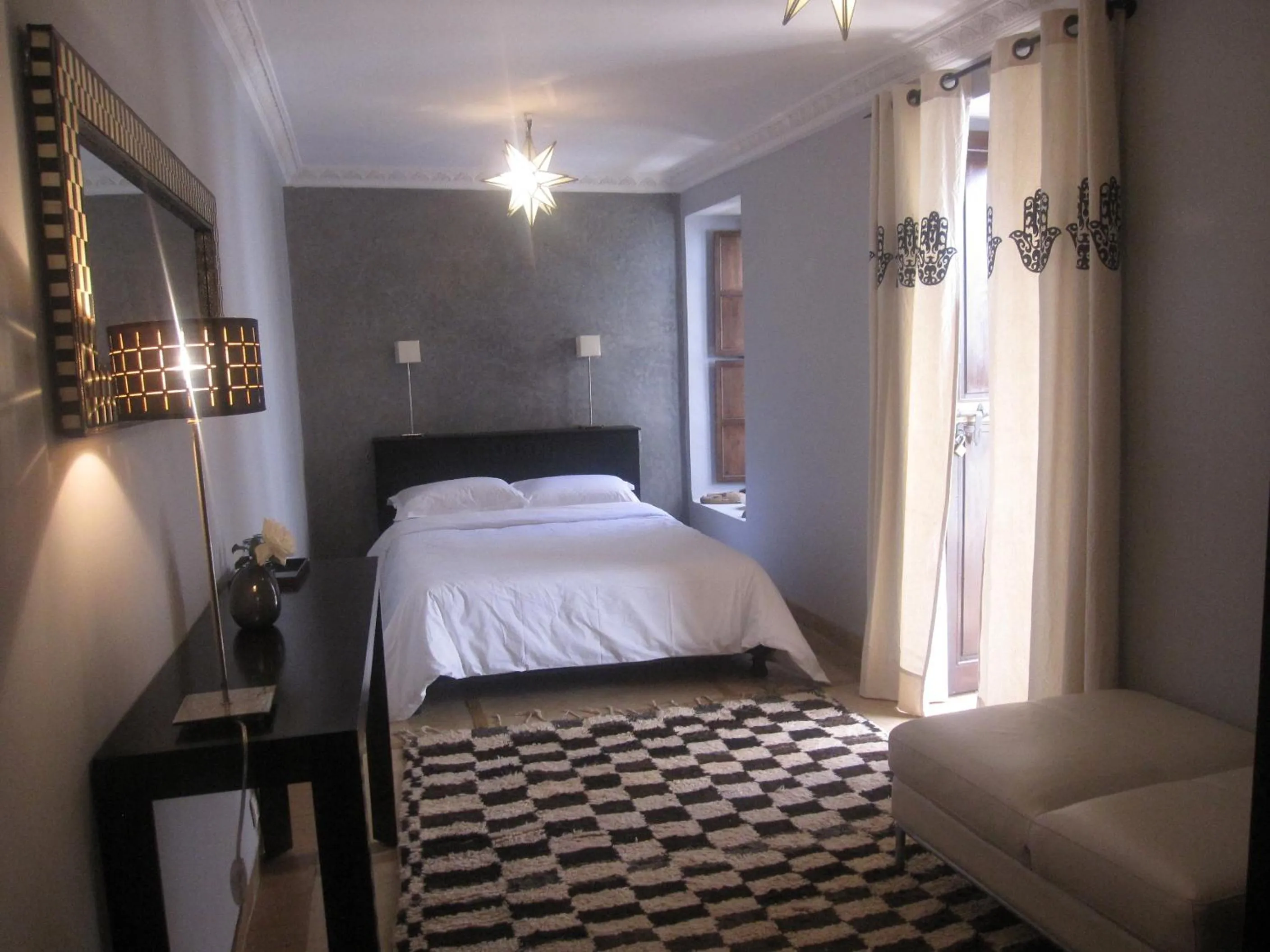 Bedroom, Bed in Riad AZZA