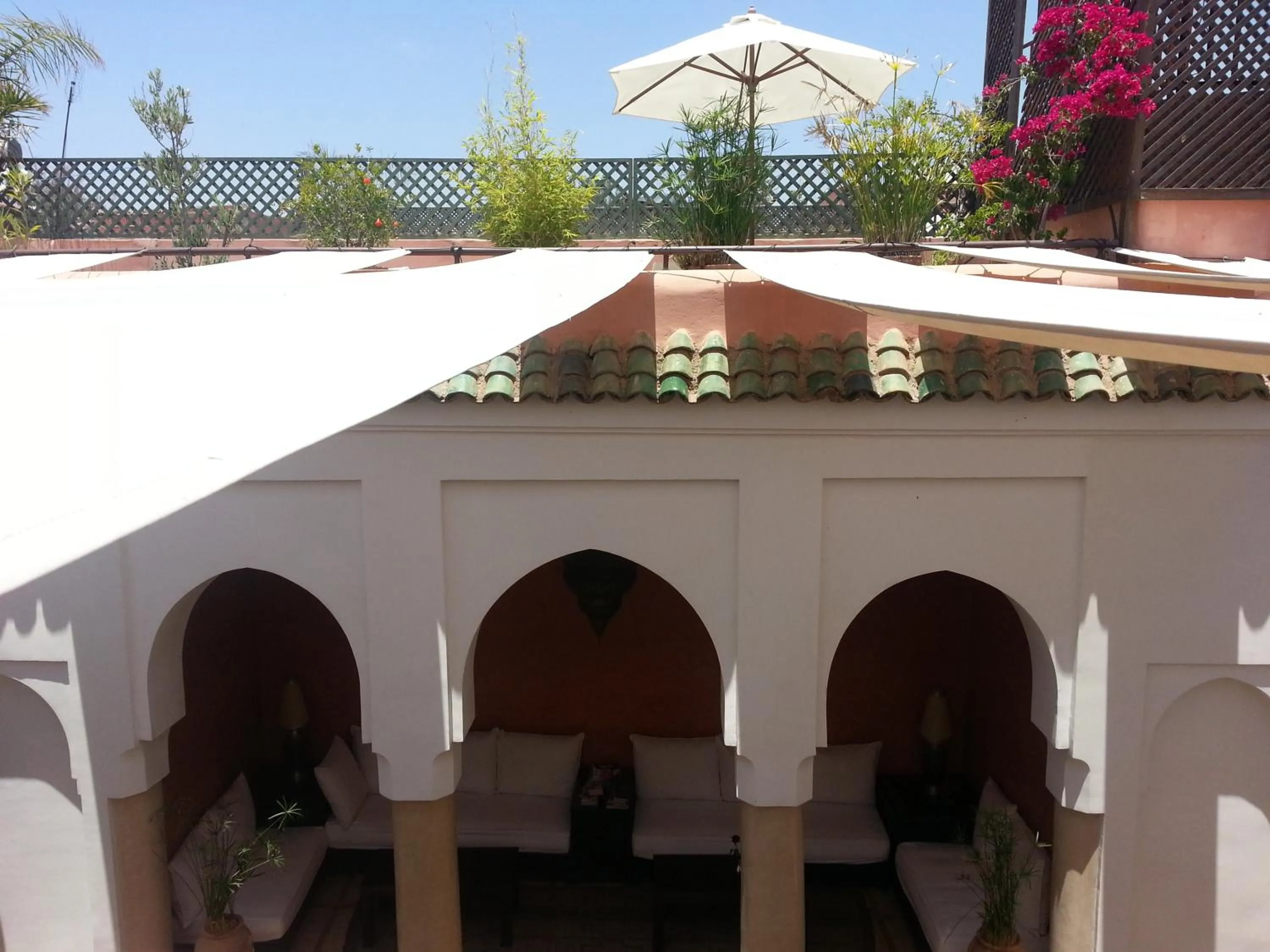Decorative detail in Riad AZZA