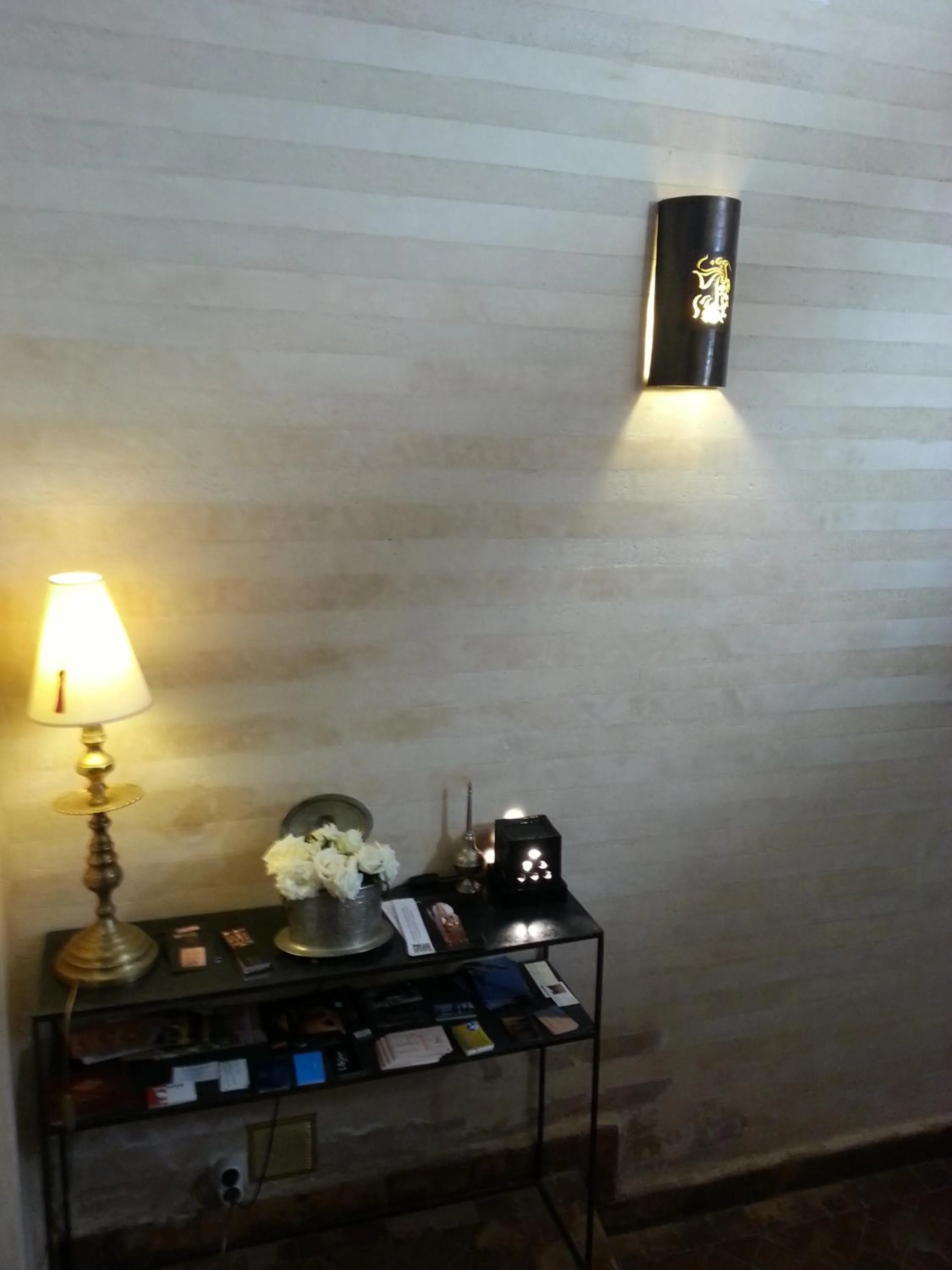Lobby or reception in Riad AZZA