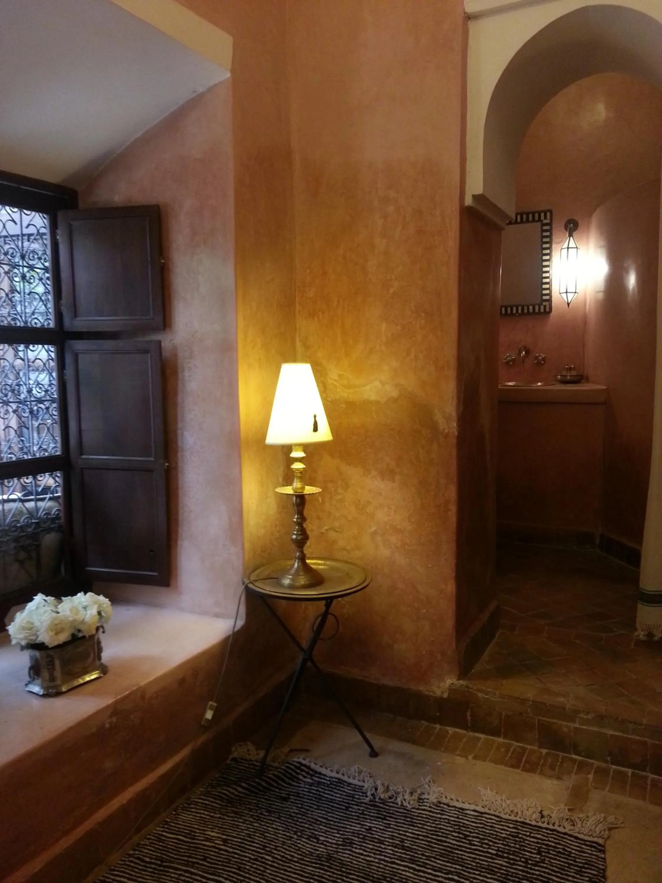 Decorative detail in Riad AZZA