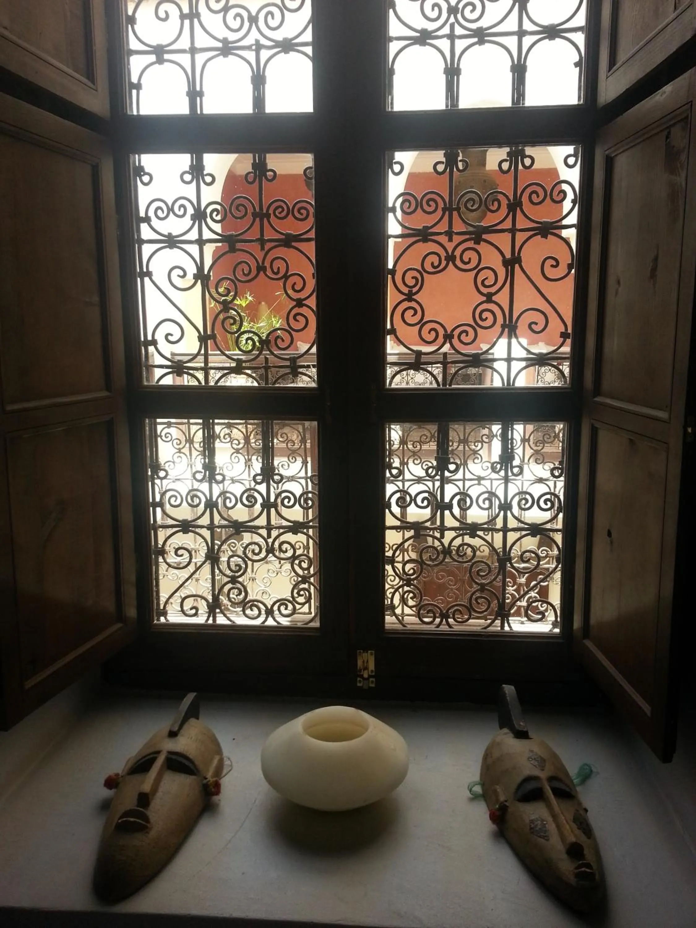 Decorative detail in Riad AZZA