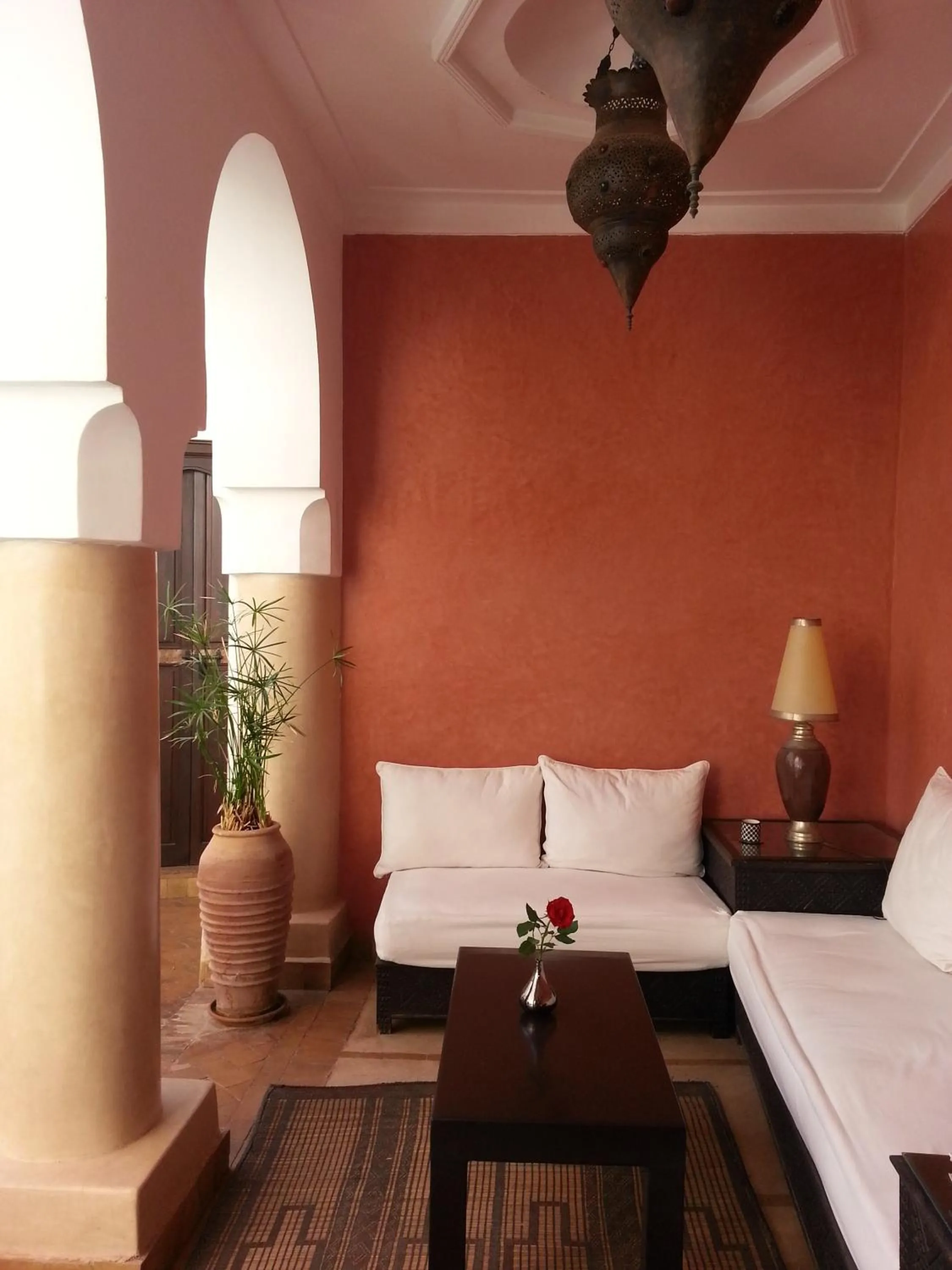 Decorative detail in Riad AZZA