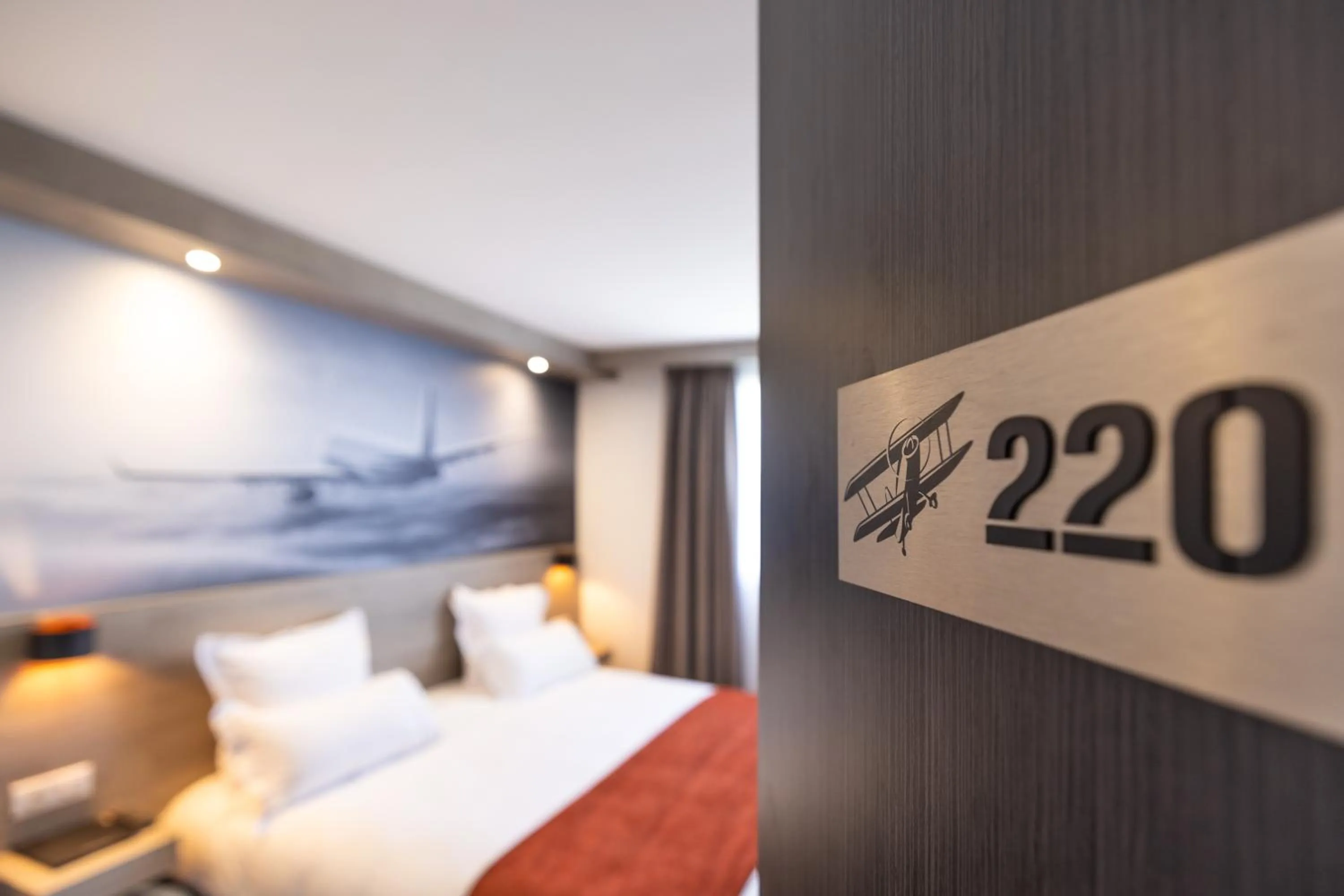 Bed in Best Western Saint Exupéry Eysines - Bordeaux Ouest