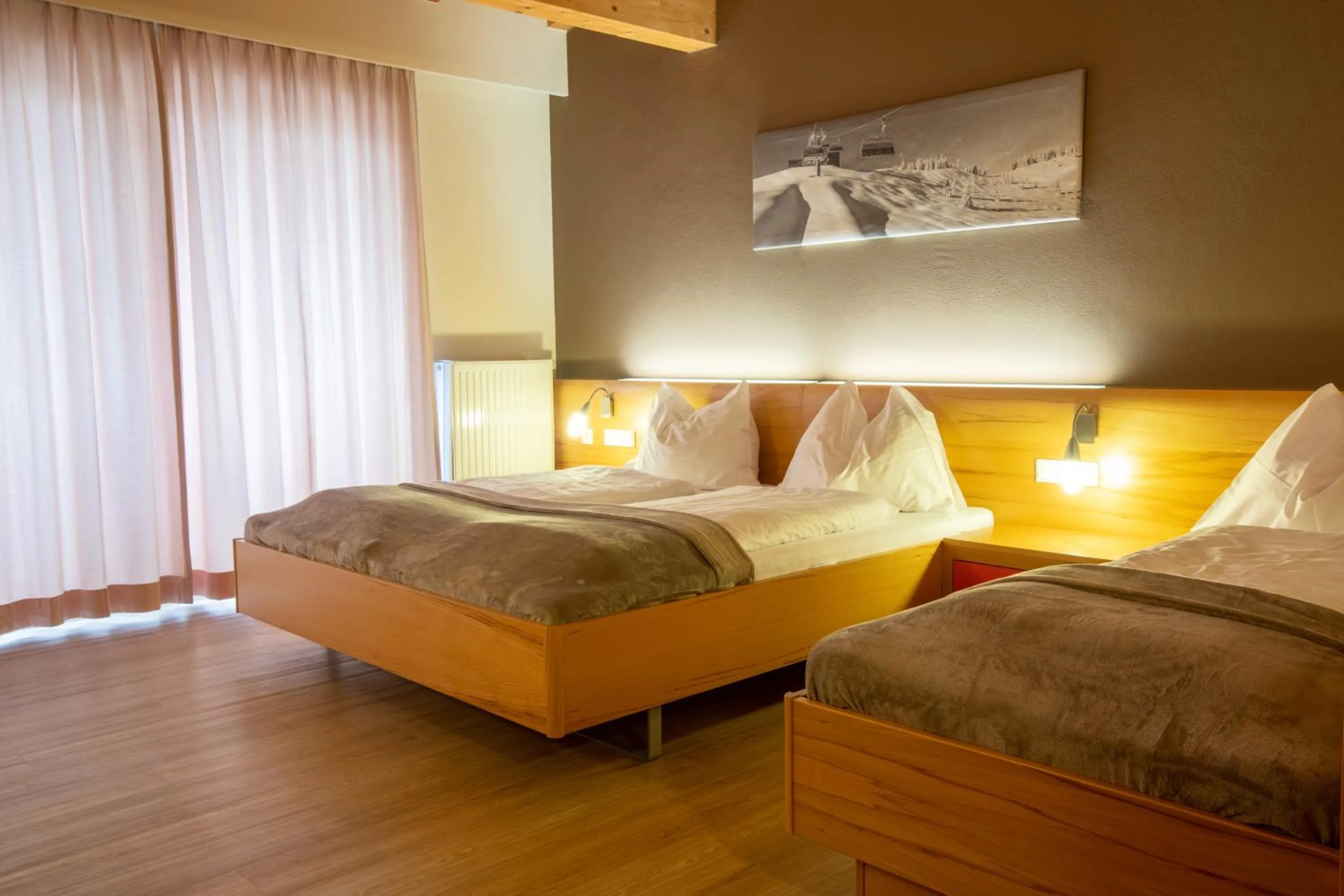 Bed in Hotel Auwirt Zentrum