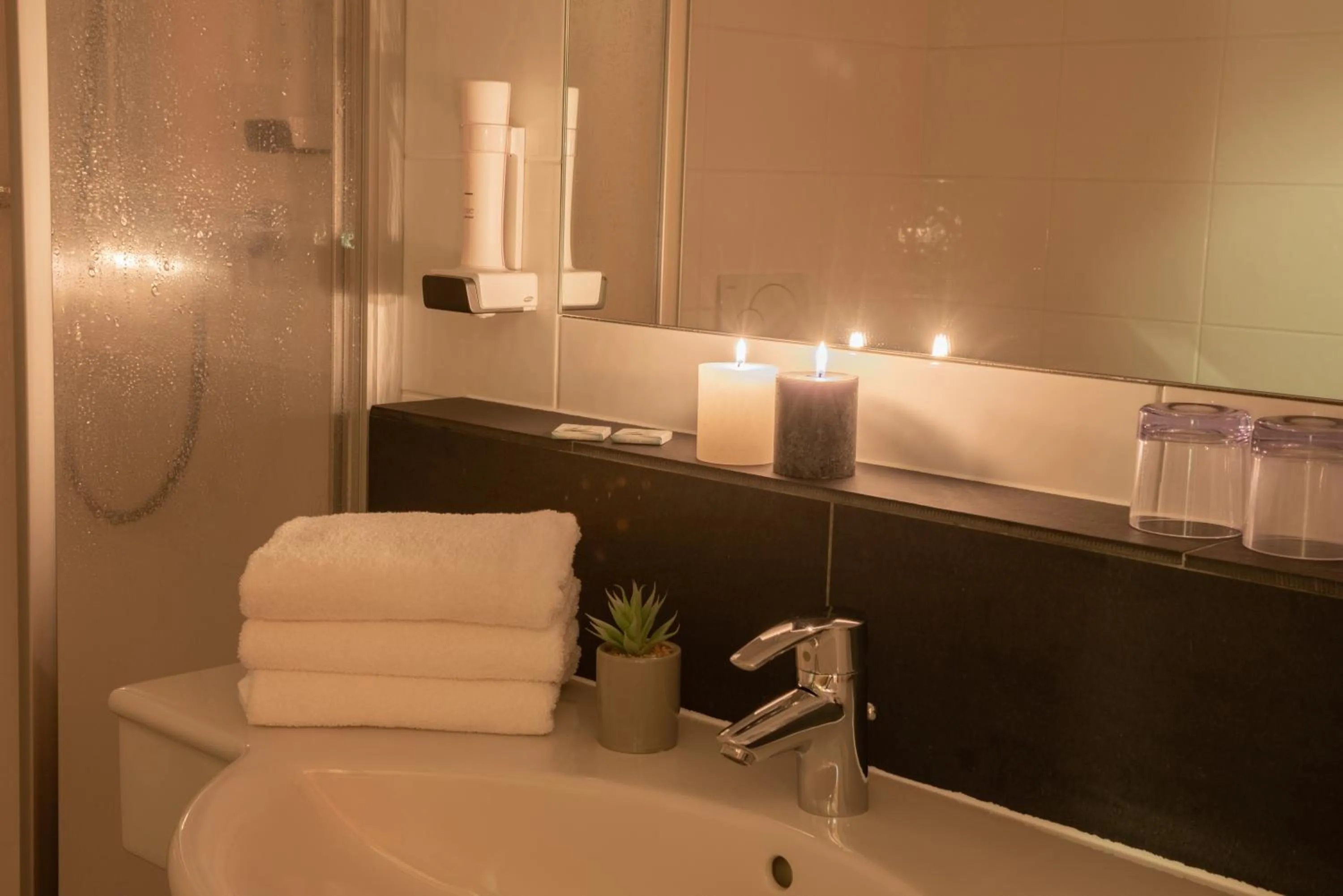 Bathroom in Hotel Auwirt Zentrum