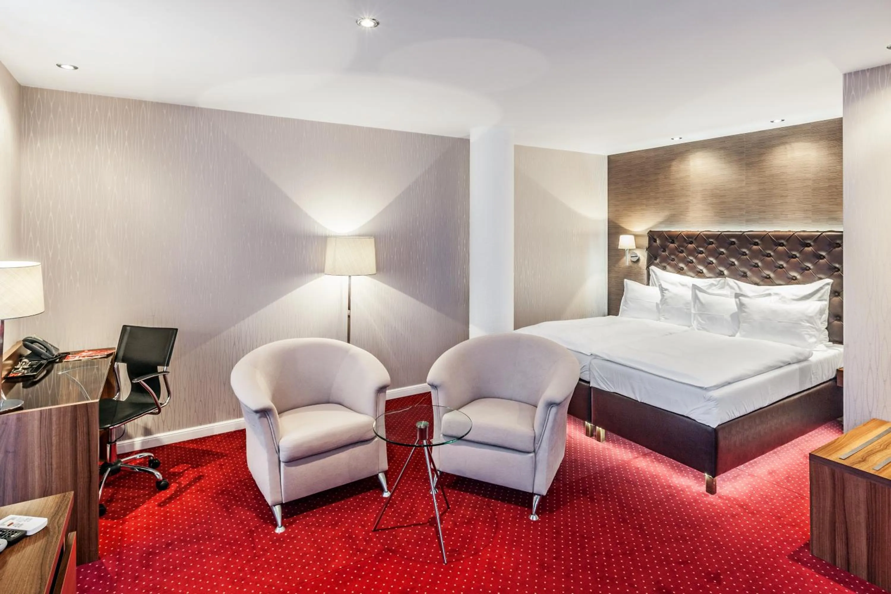 Photo of the whole room, Bed in Pytloun City Boutique Self Check-in Hotel