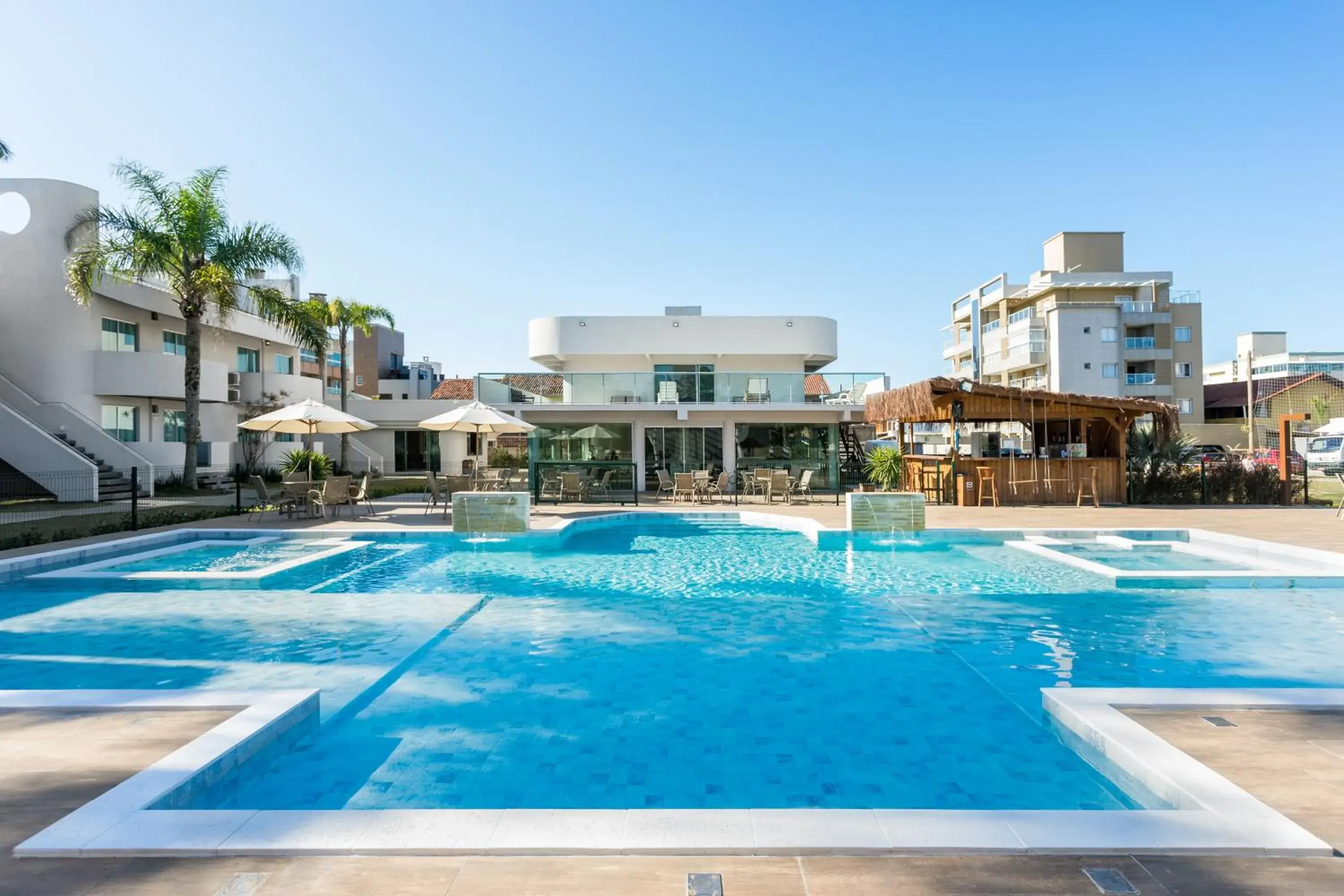 Swimming pool in Makkai Resort Hotel Bombinhas Swimming pool in Makkai Resort Hotel Bombinhas