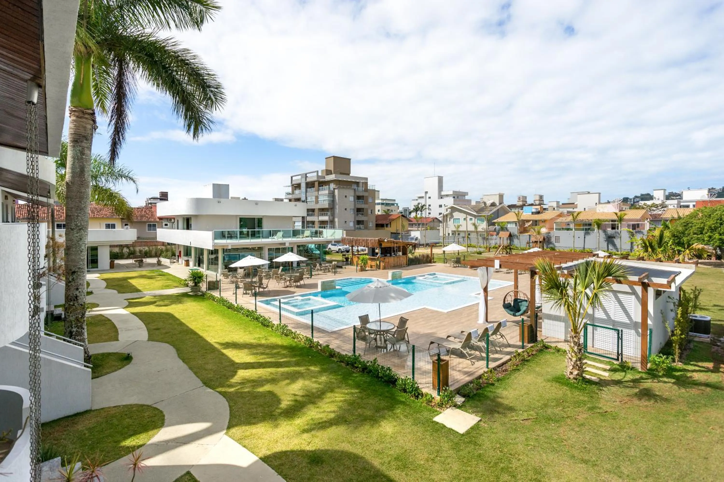 Pool view in Makkai Resort Hotel Bombinhas