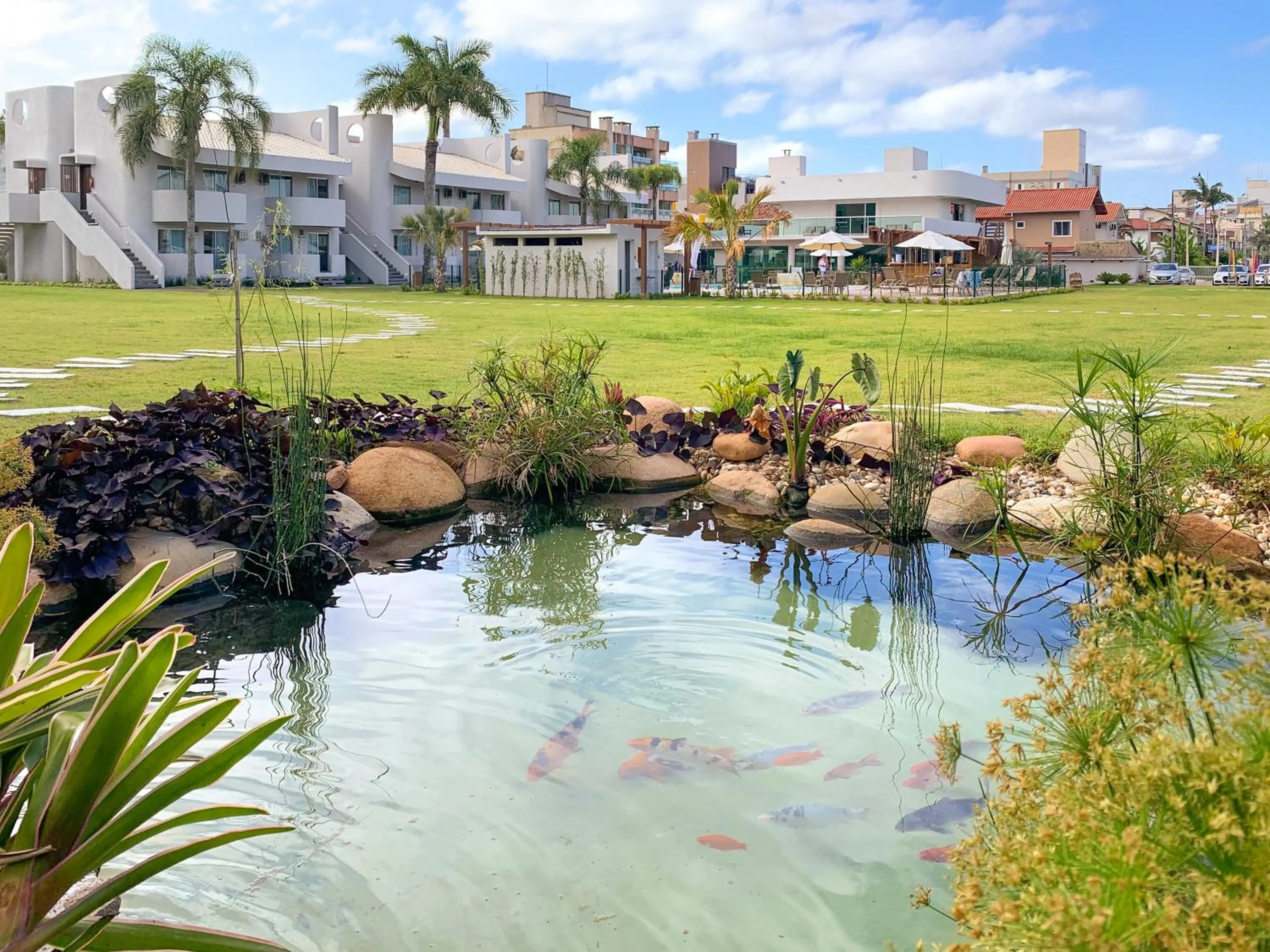 Garden in Makkai Resort Hotel Bombinhas