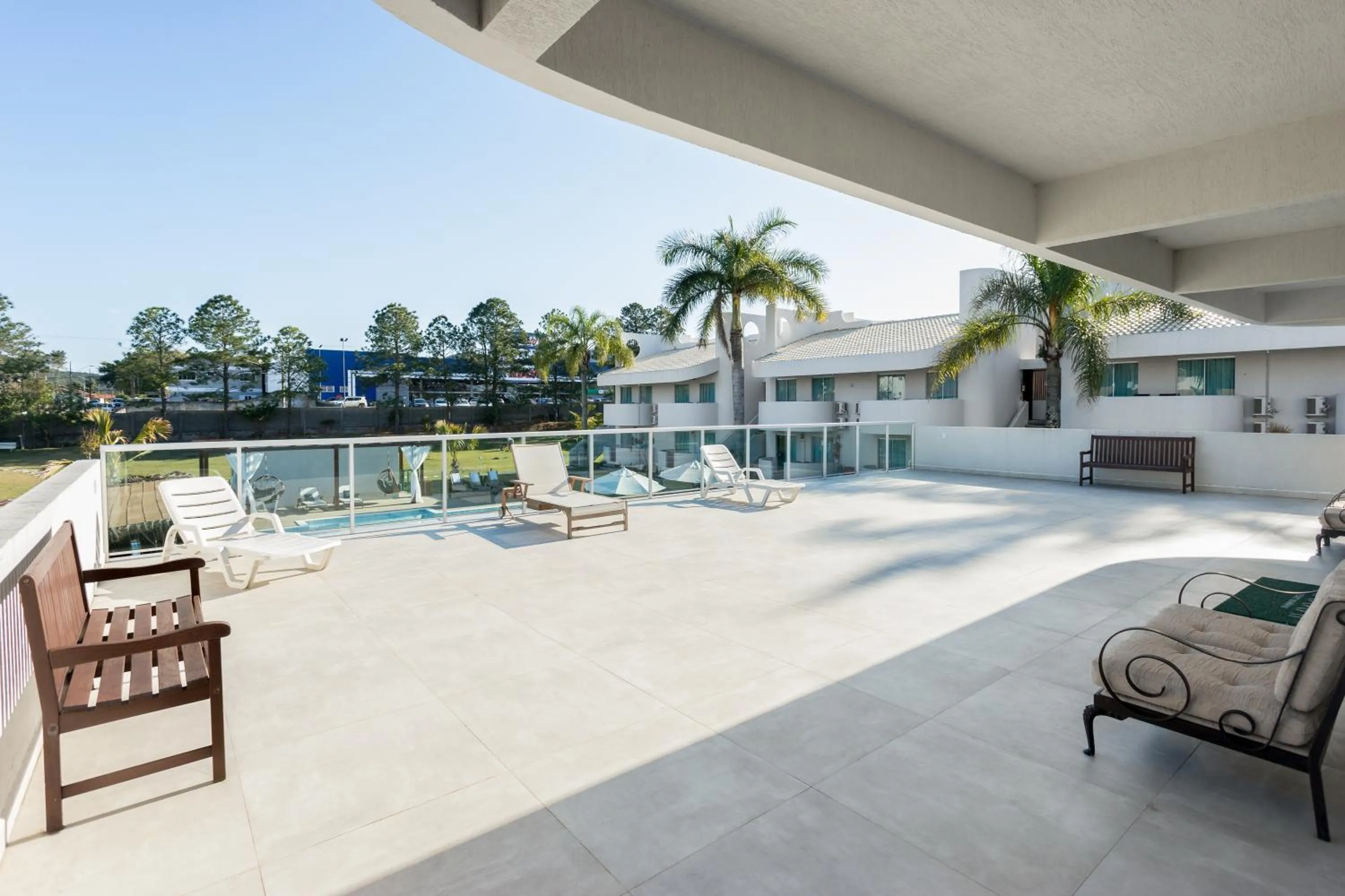 Balcony/Terrace in Makkai Resort Hotel Bombinhas