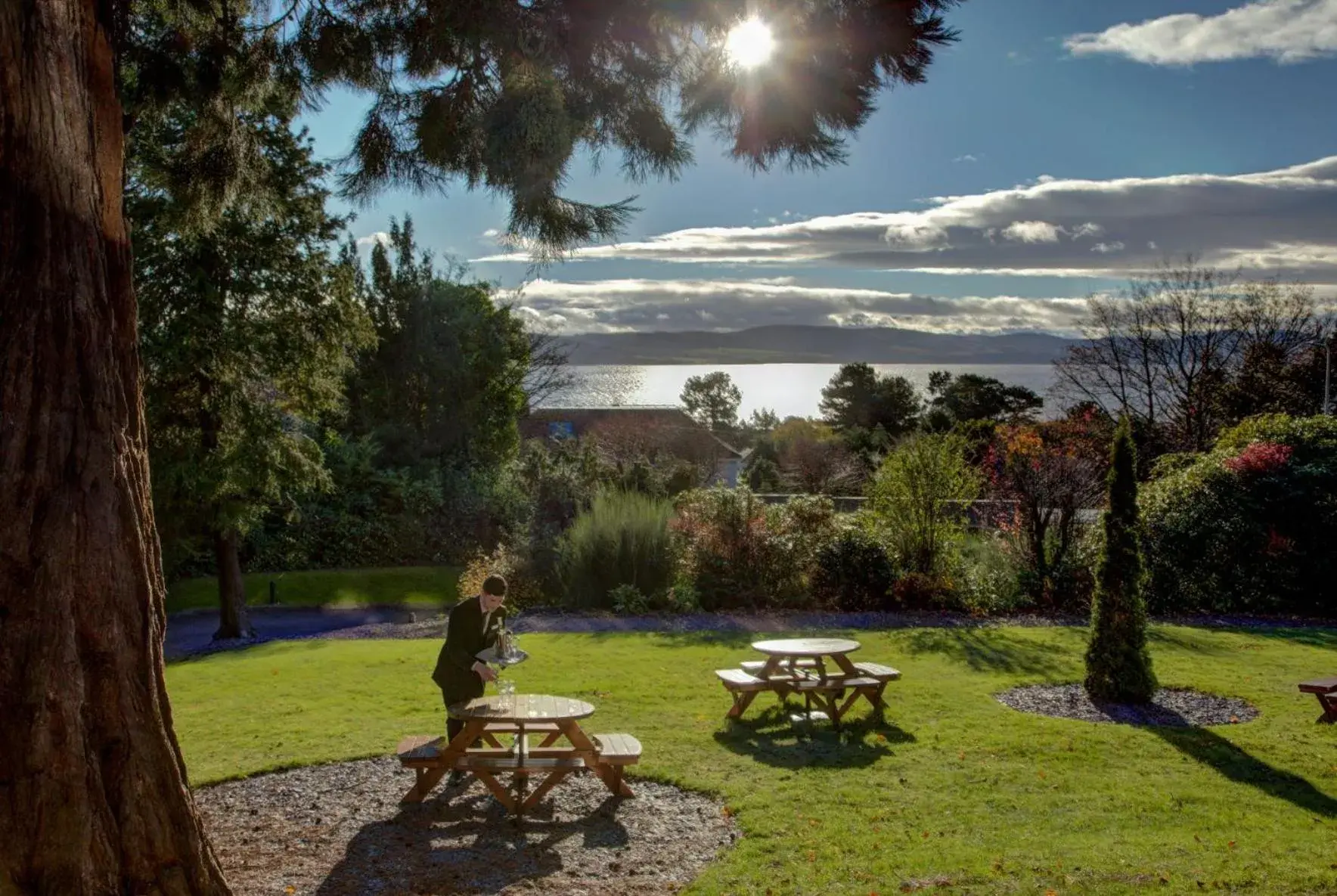 Garden view in Invercarse Hotel Dundee, BW Signature Collection Garden view in Invercarse Hotel Dundee, BW Signature Collection