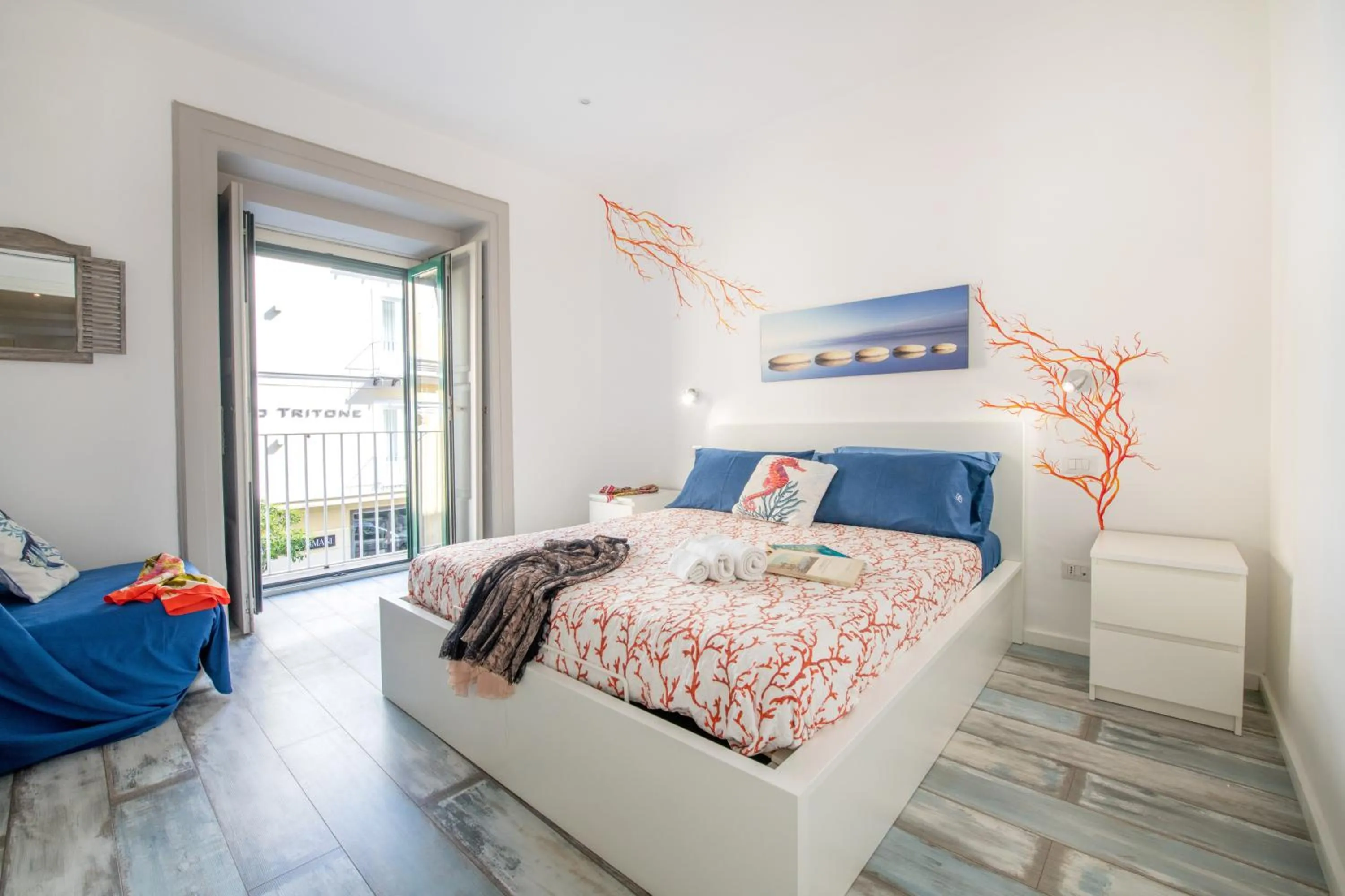 Bedroom, Bed in Il Ciottolo Sorrento