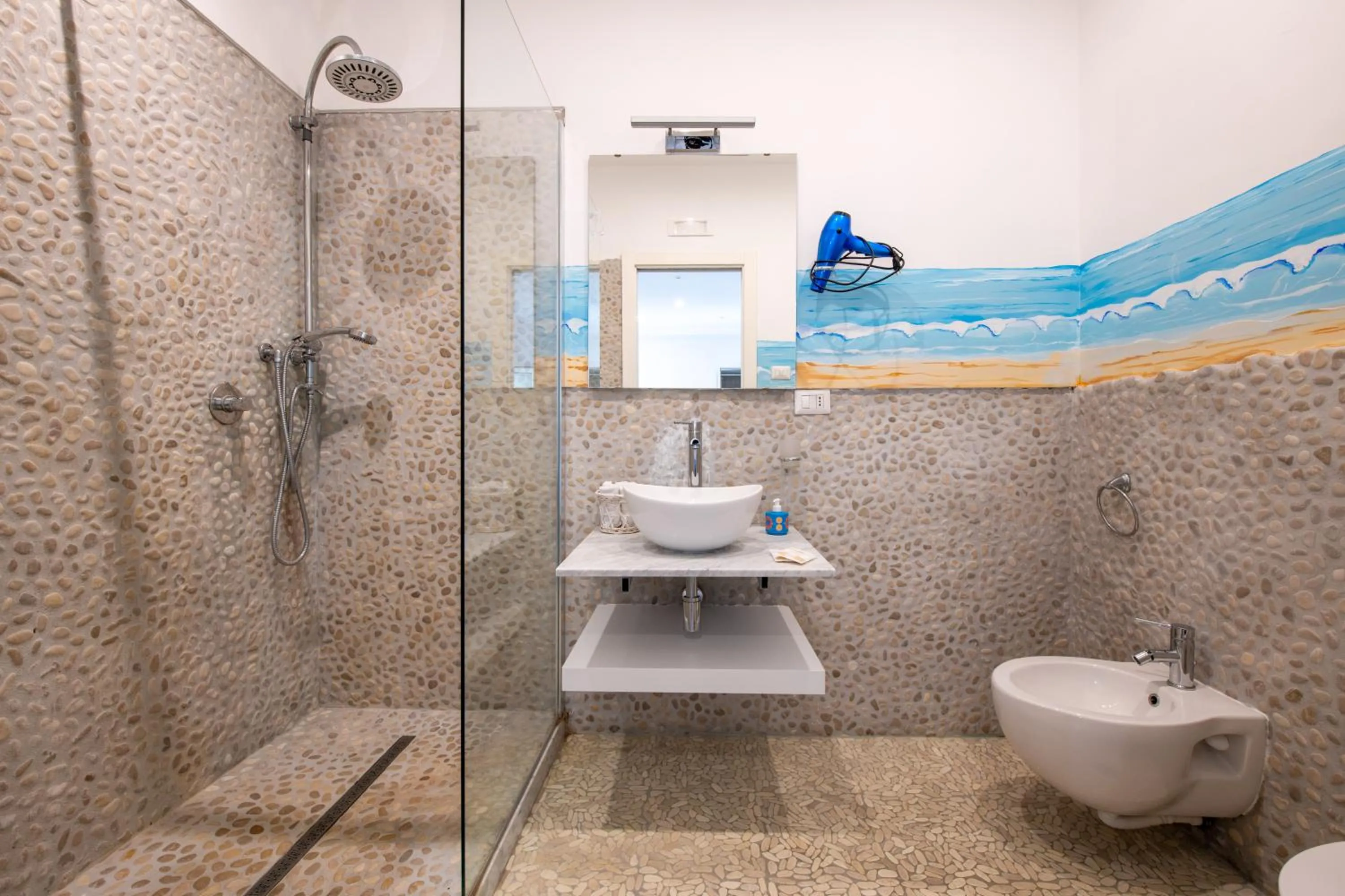 Bathroom in Il Ciottolo Sorrento