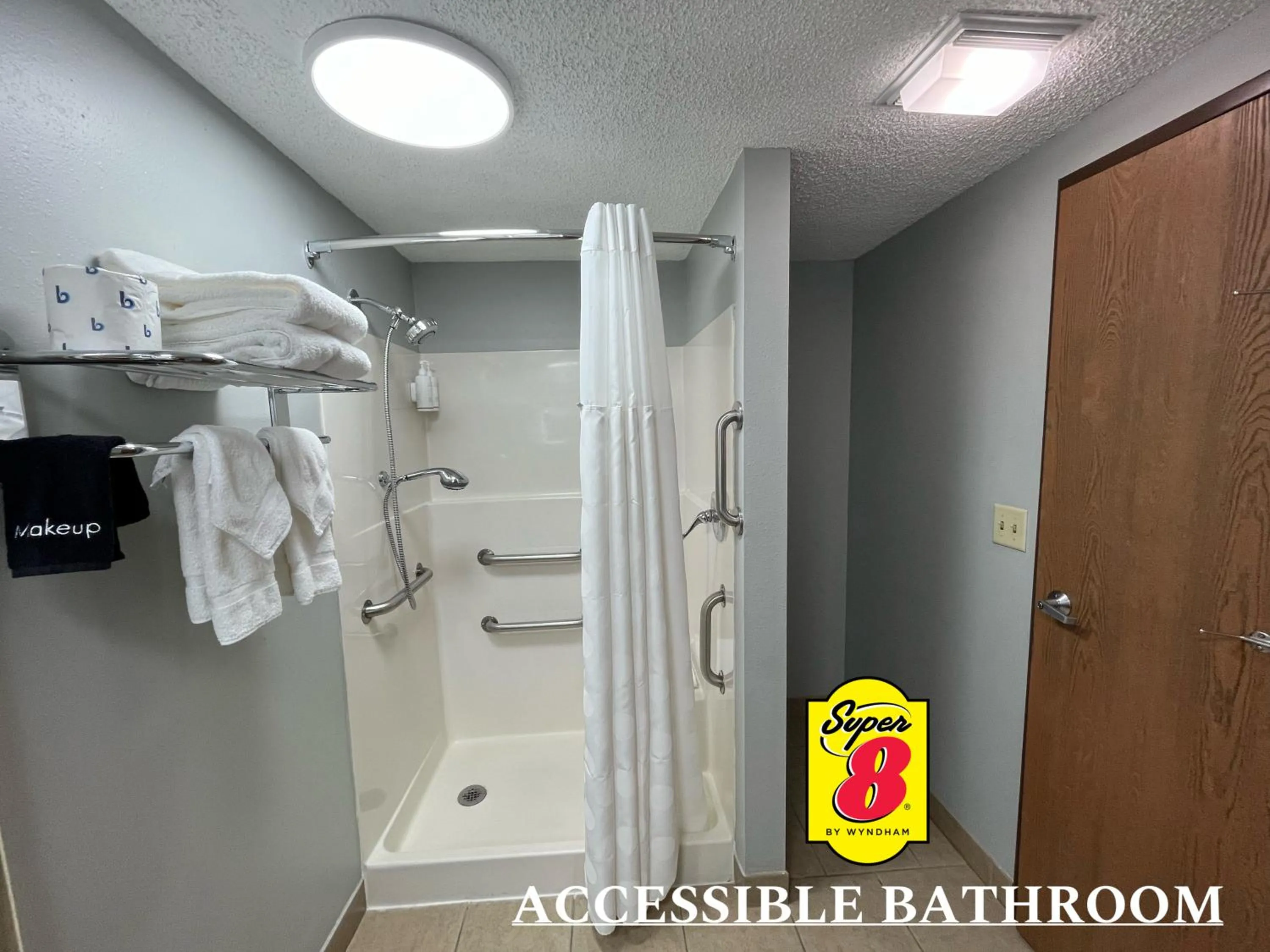 Shower in Super 8 by Wyndham Emporia