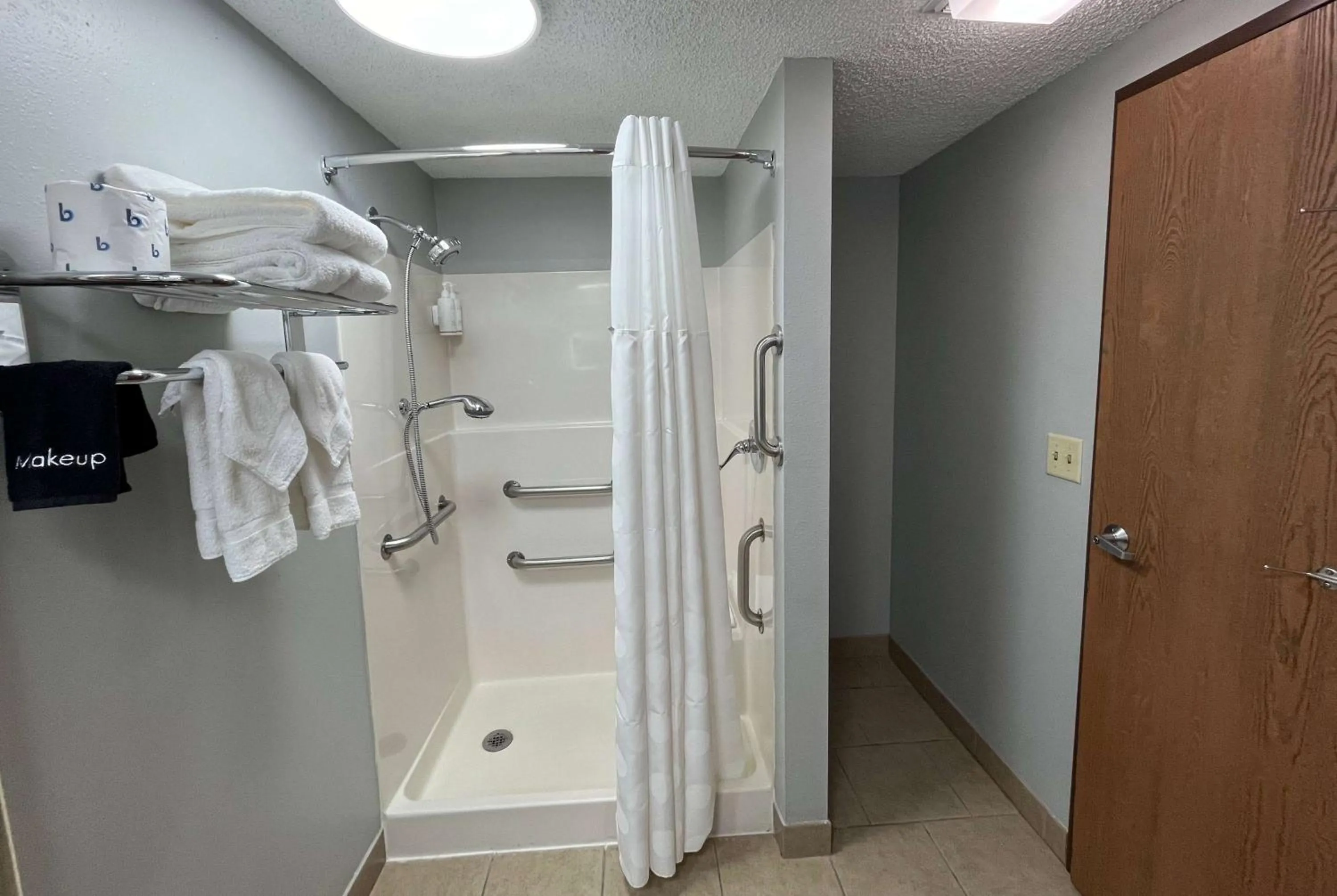 Shower in Super 8 by Wyndham Emporia