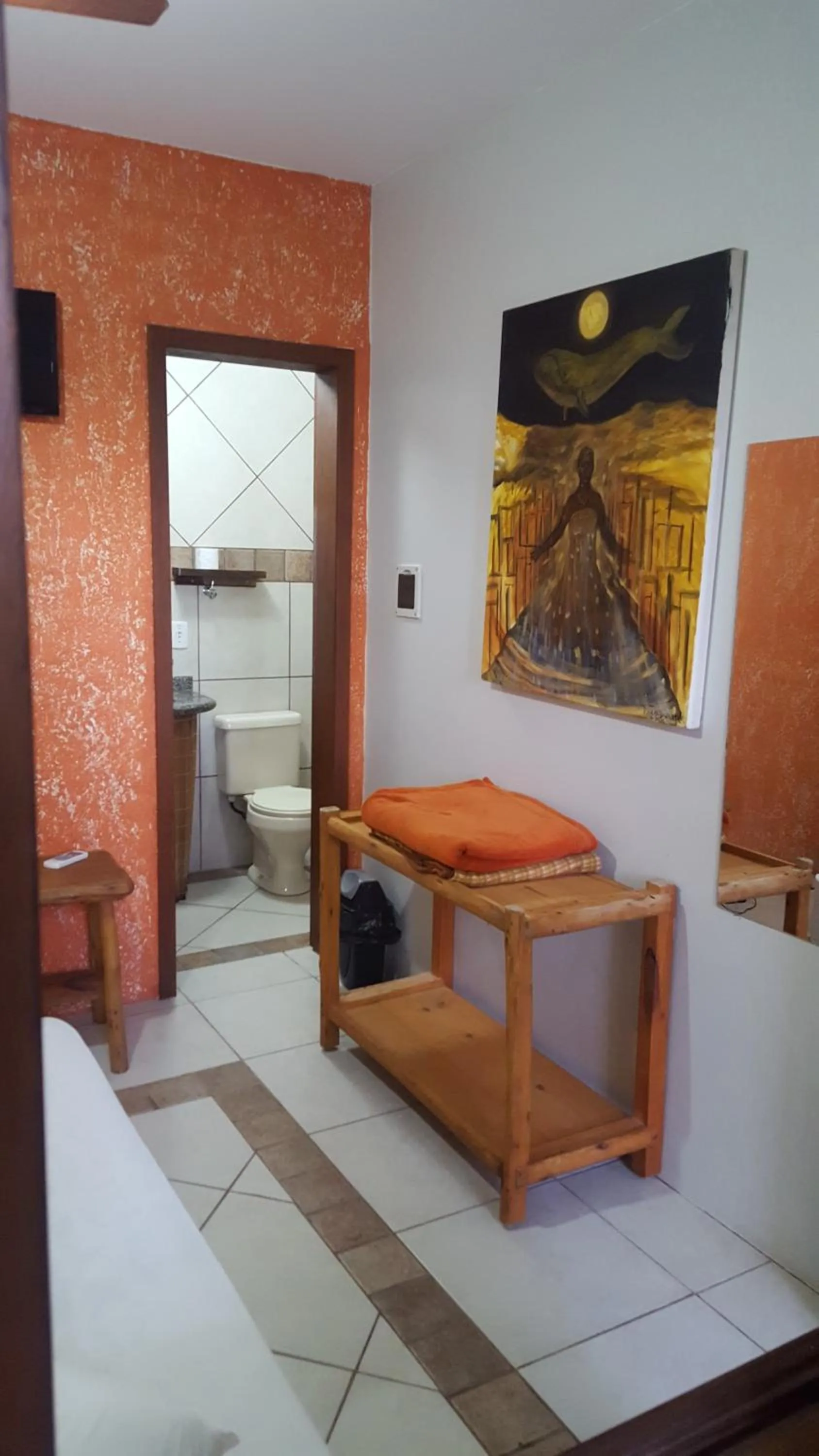 Bathroom in Pousada Pé na Areia