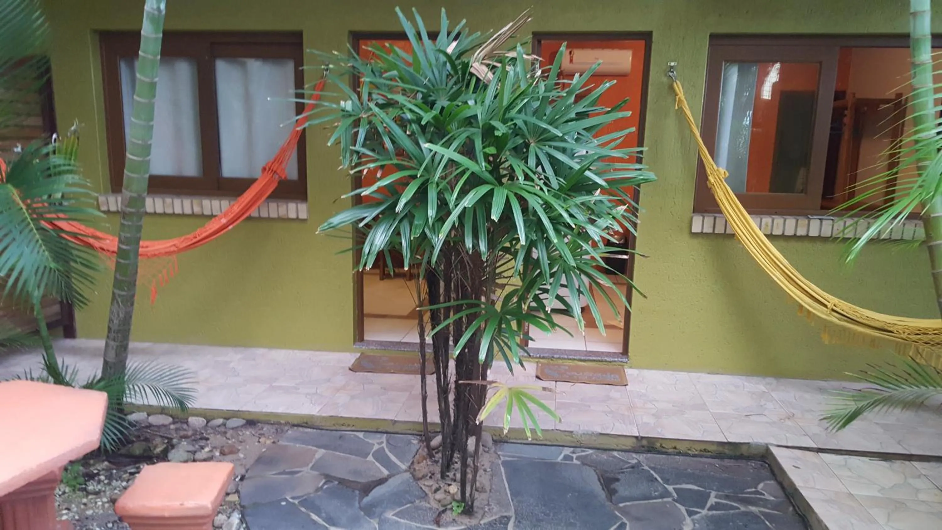 Patio in Pousada Pé na Areia