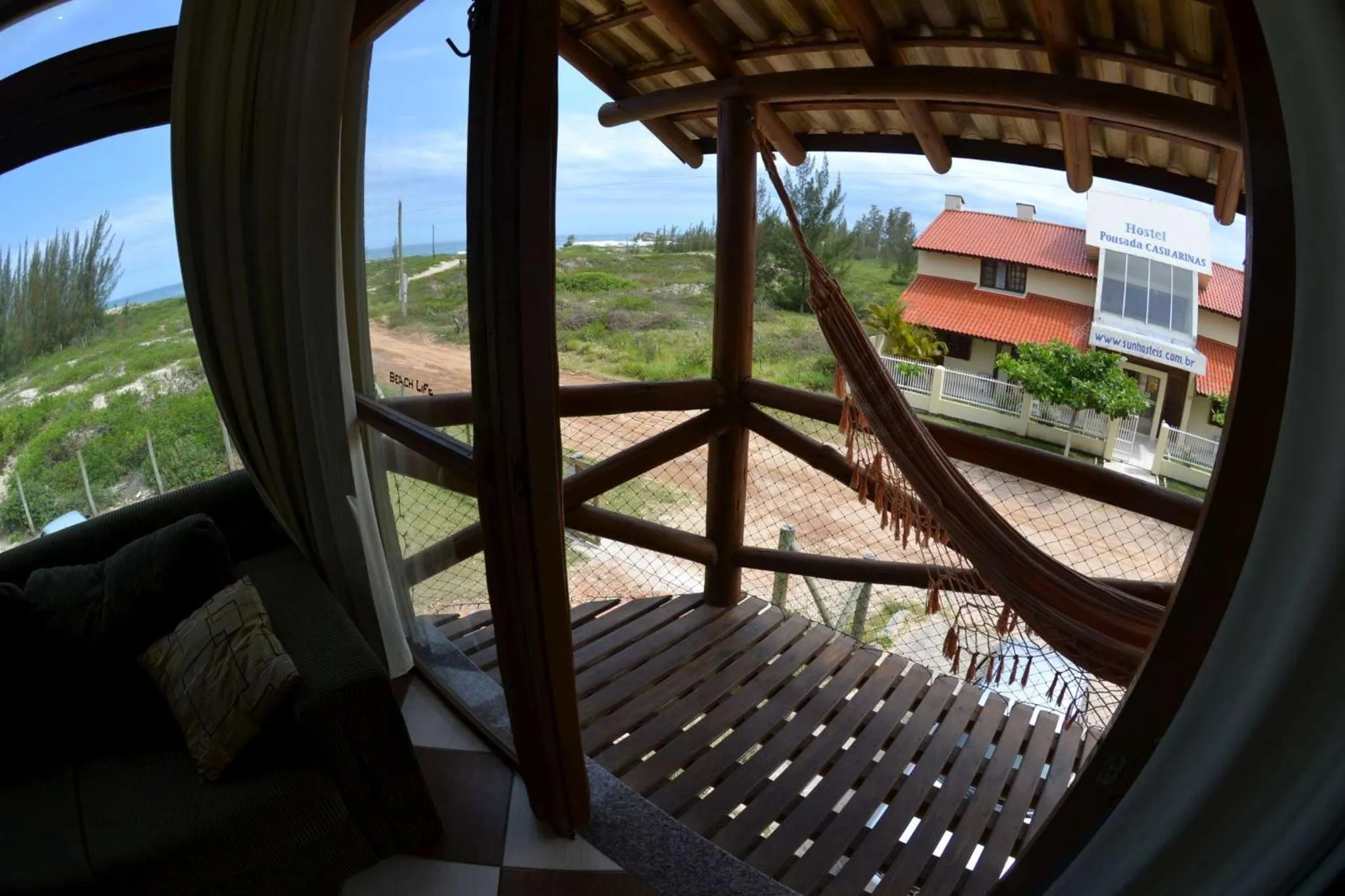 Sea view in Pousada Pé na Areia