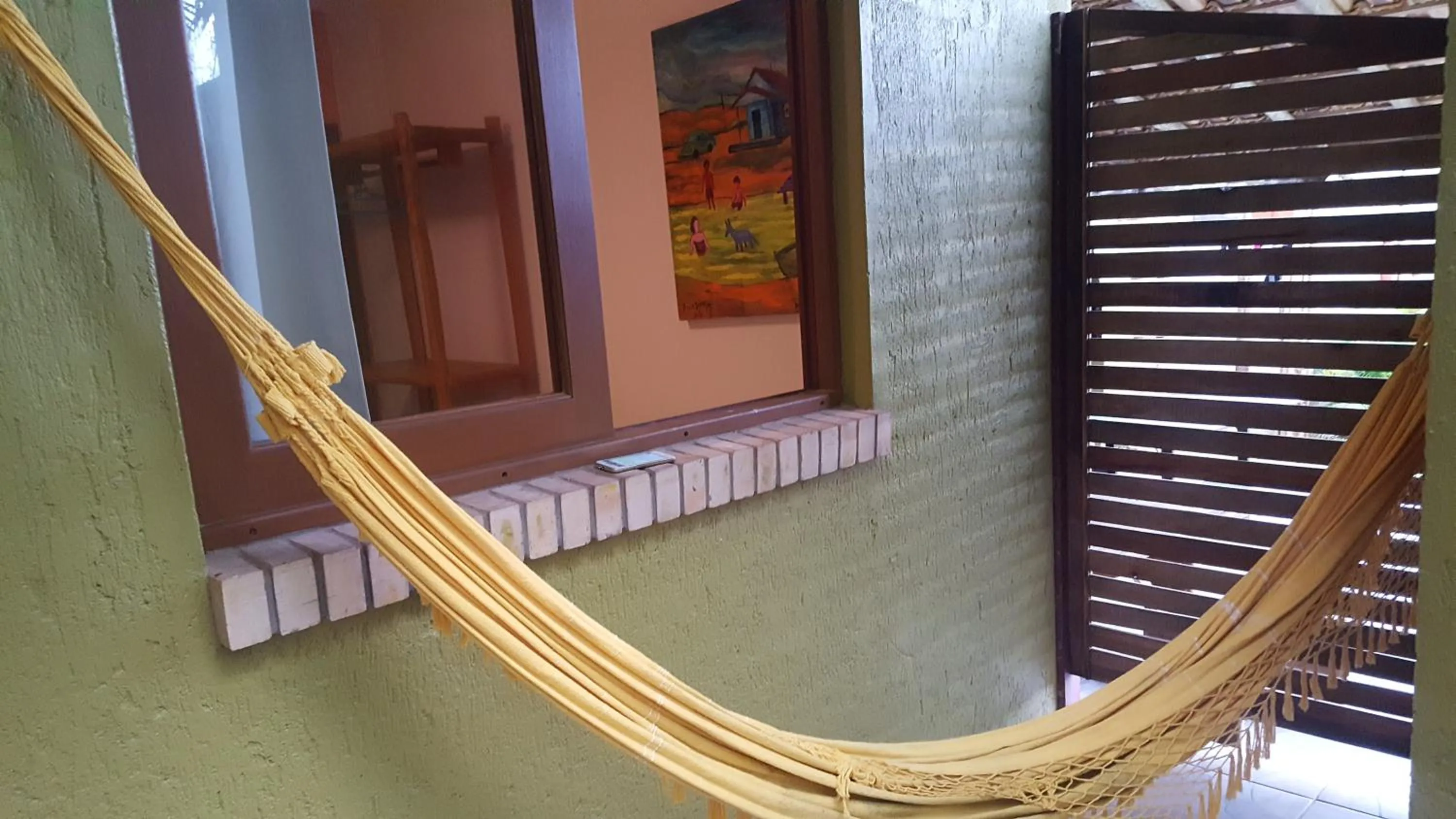 Balcony/Terrace in Pousada Pé na Areia