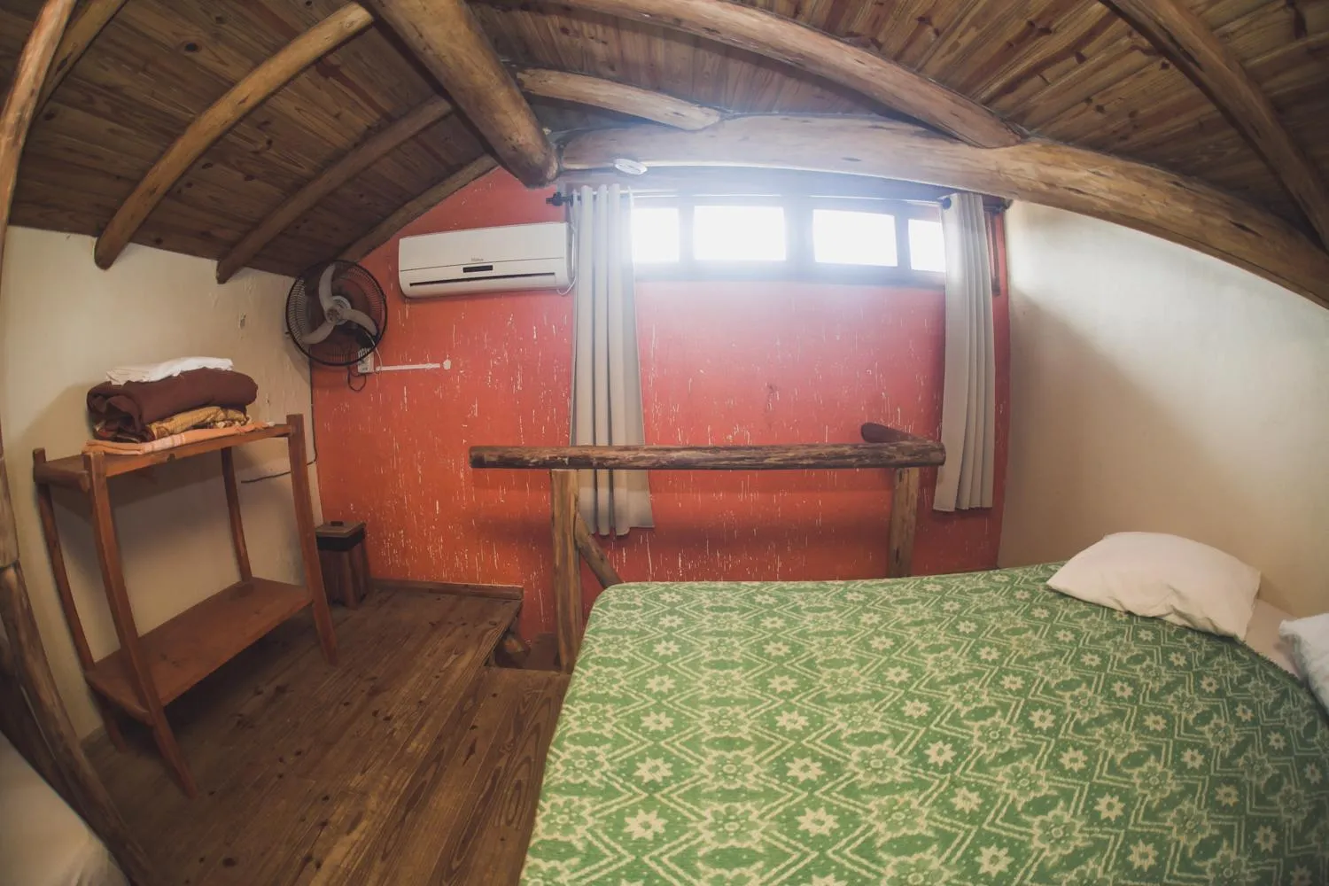 Bed in Pousada Pé na Areia