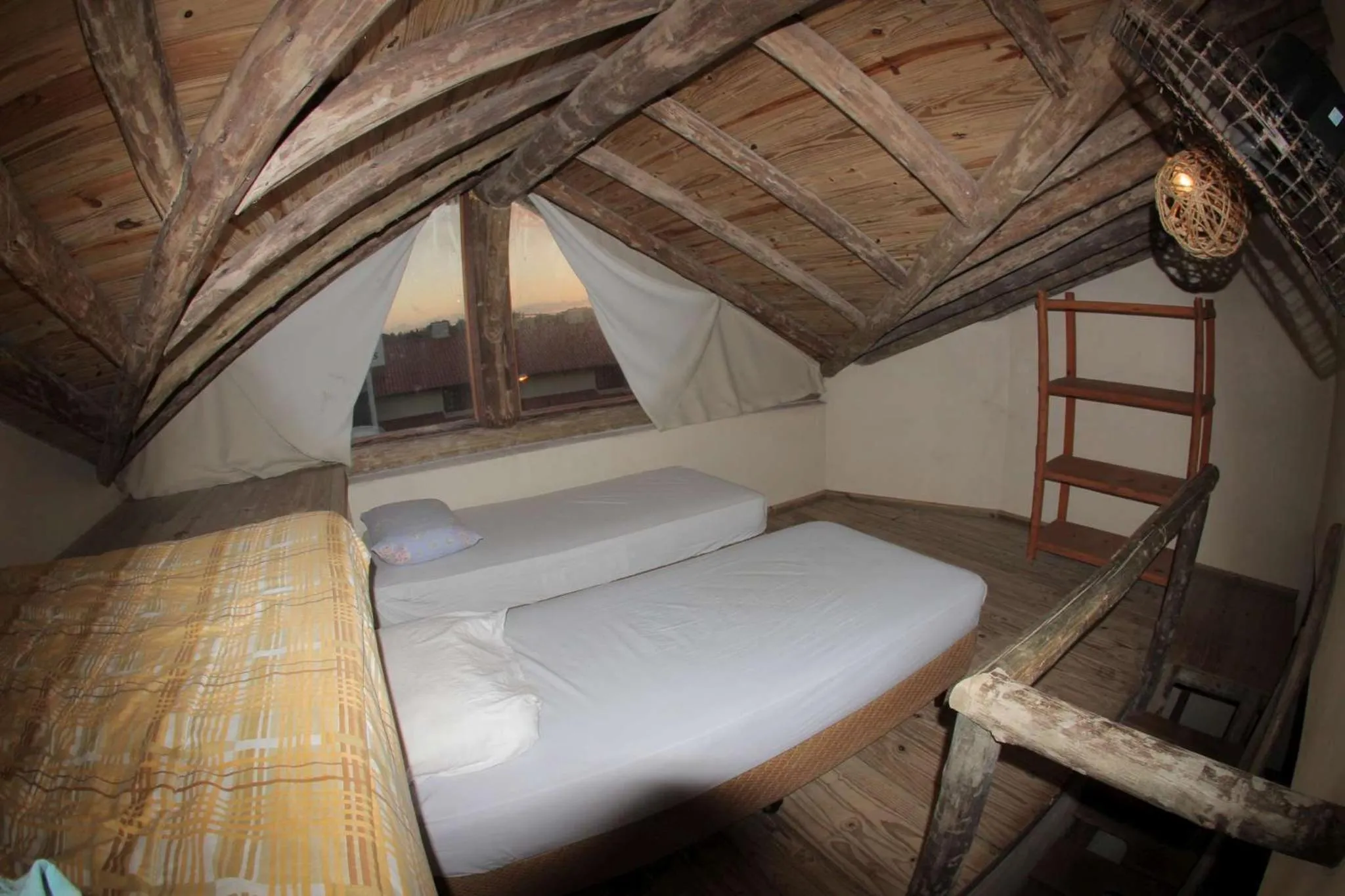 Bed in Pousada Pé na Areia