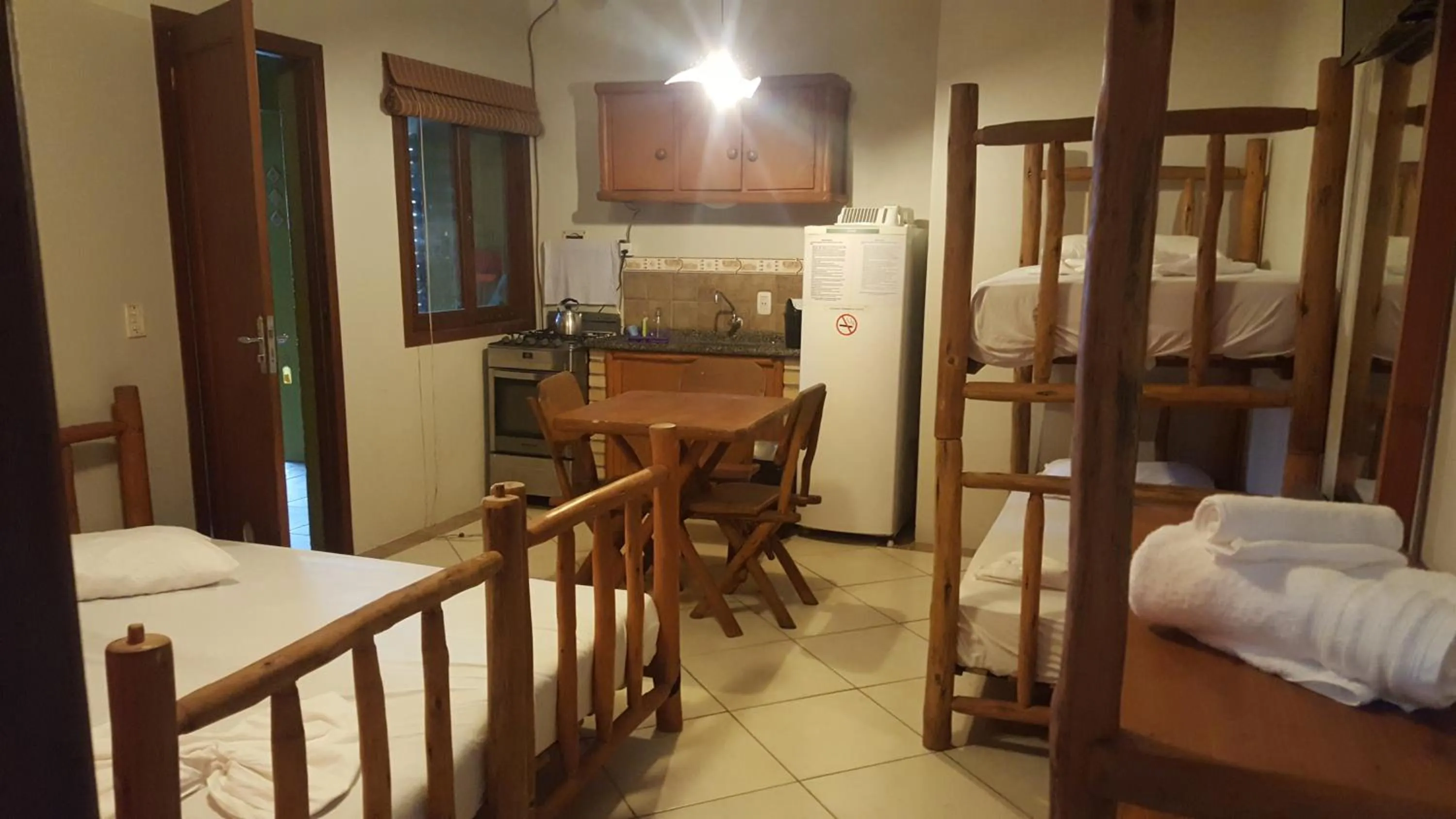 Bedroom, Bed in Pousada Pé na Areia