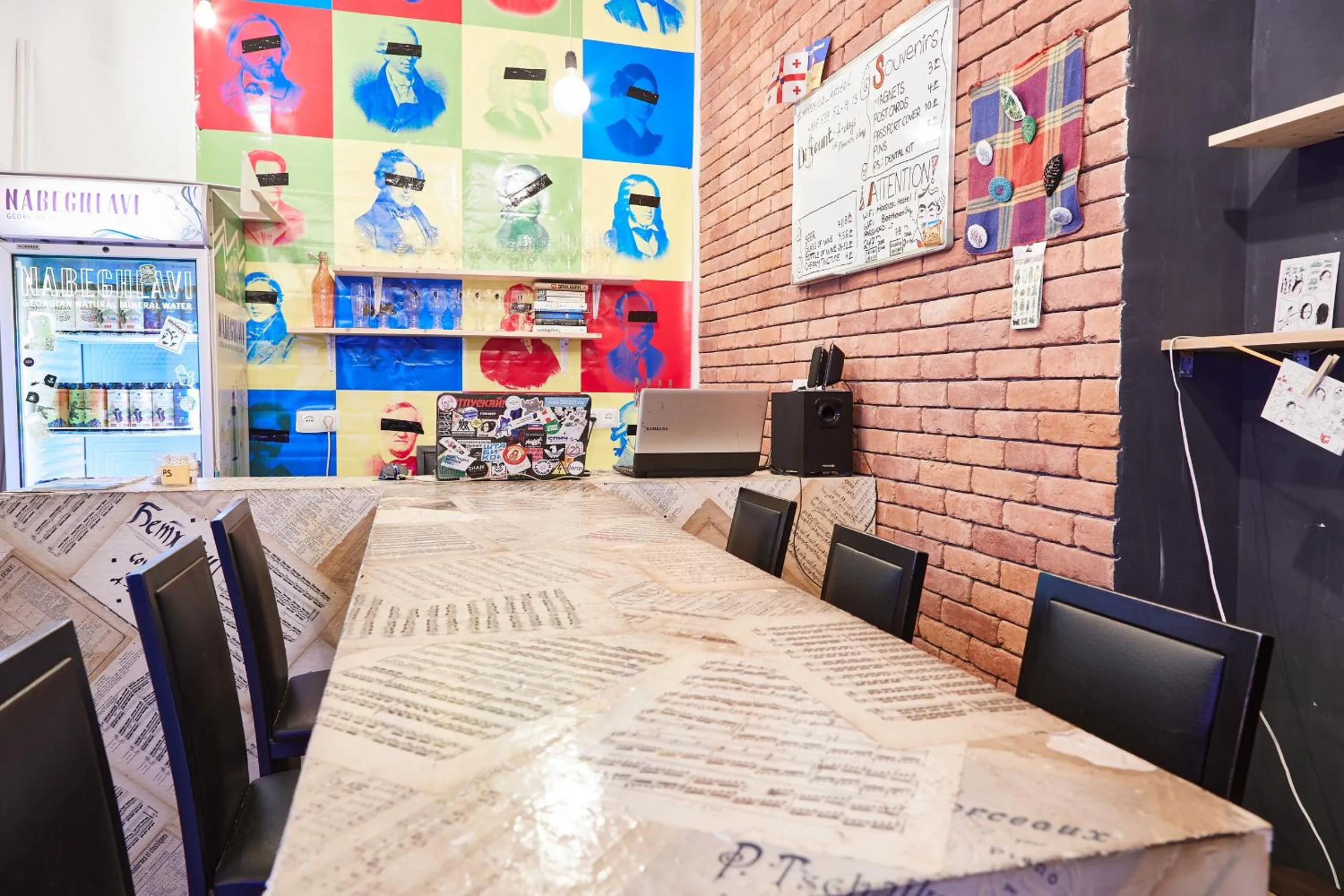 Lobby or reception in Moosica Hostel