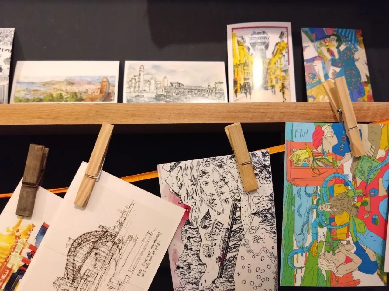 Decorative detail in Moosica Hostel