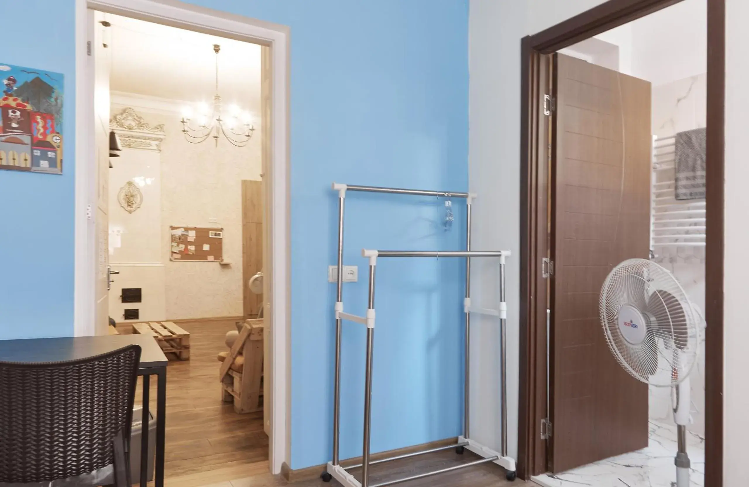 Shower in Moosica Hostel Shower in Moosica Hostel