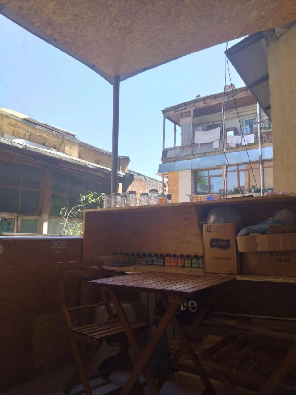 Balcony/Terrace in Moosica Hostel