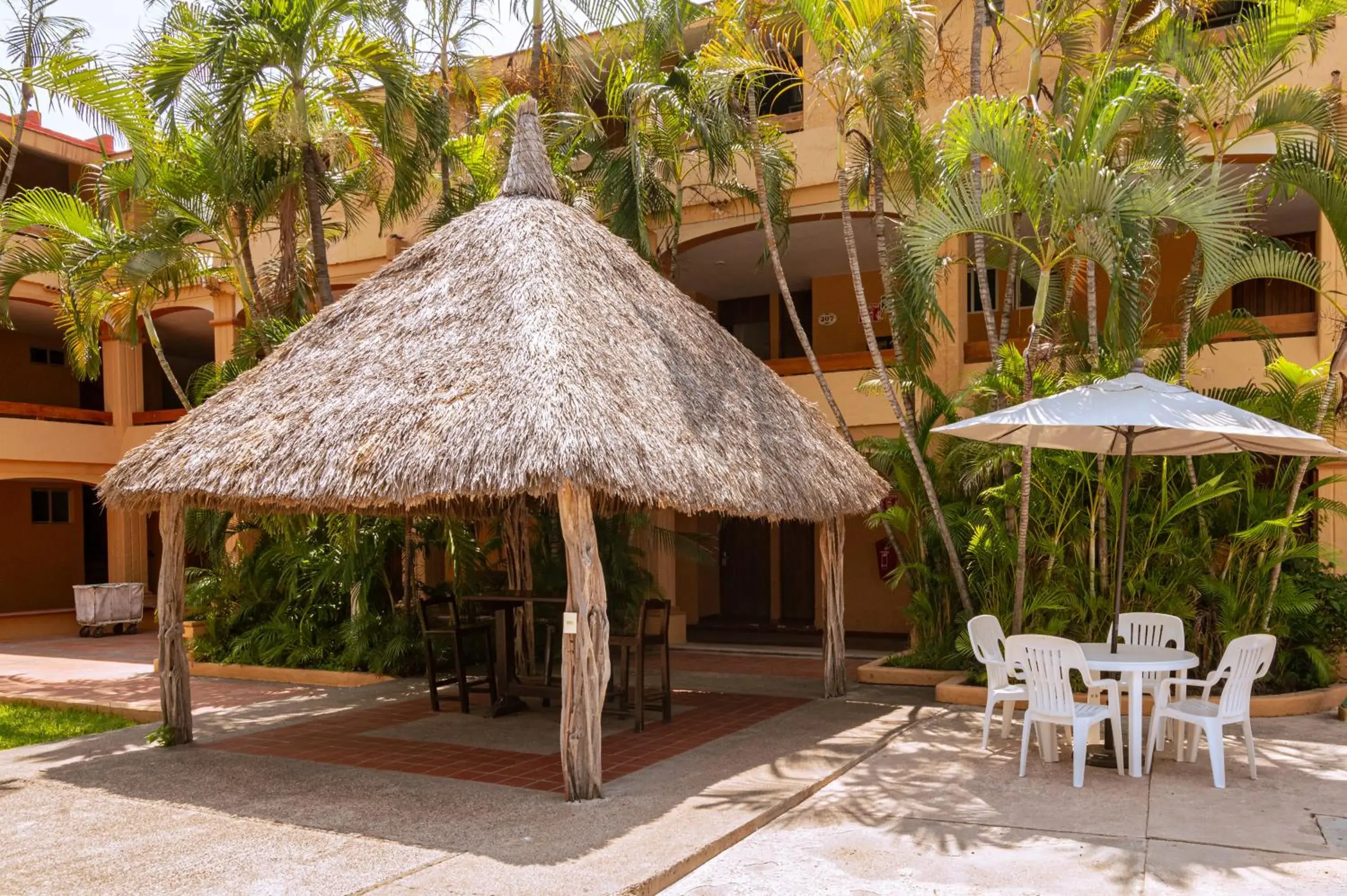 Property building in Hotel Margaritas Property building in Hotel Margaritas