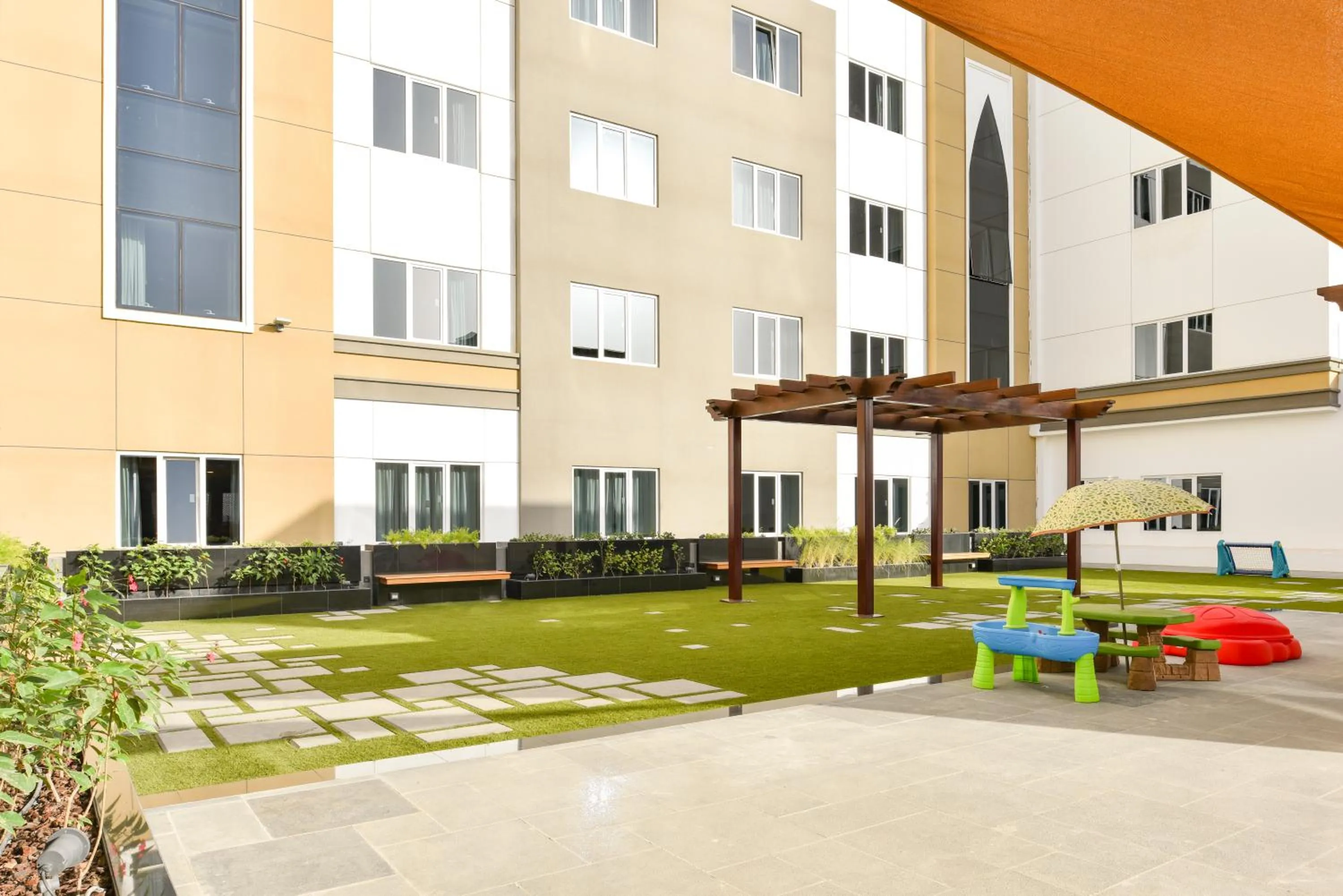 Children play ground in Fraser Suites Muscat