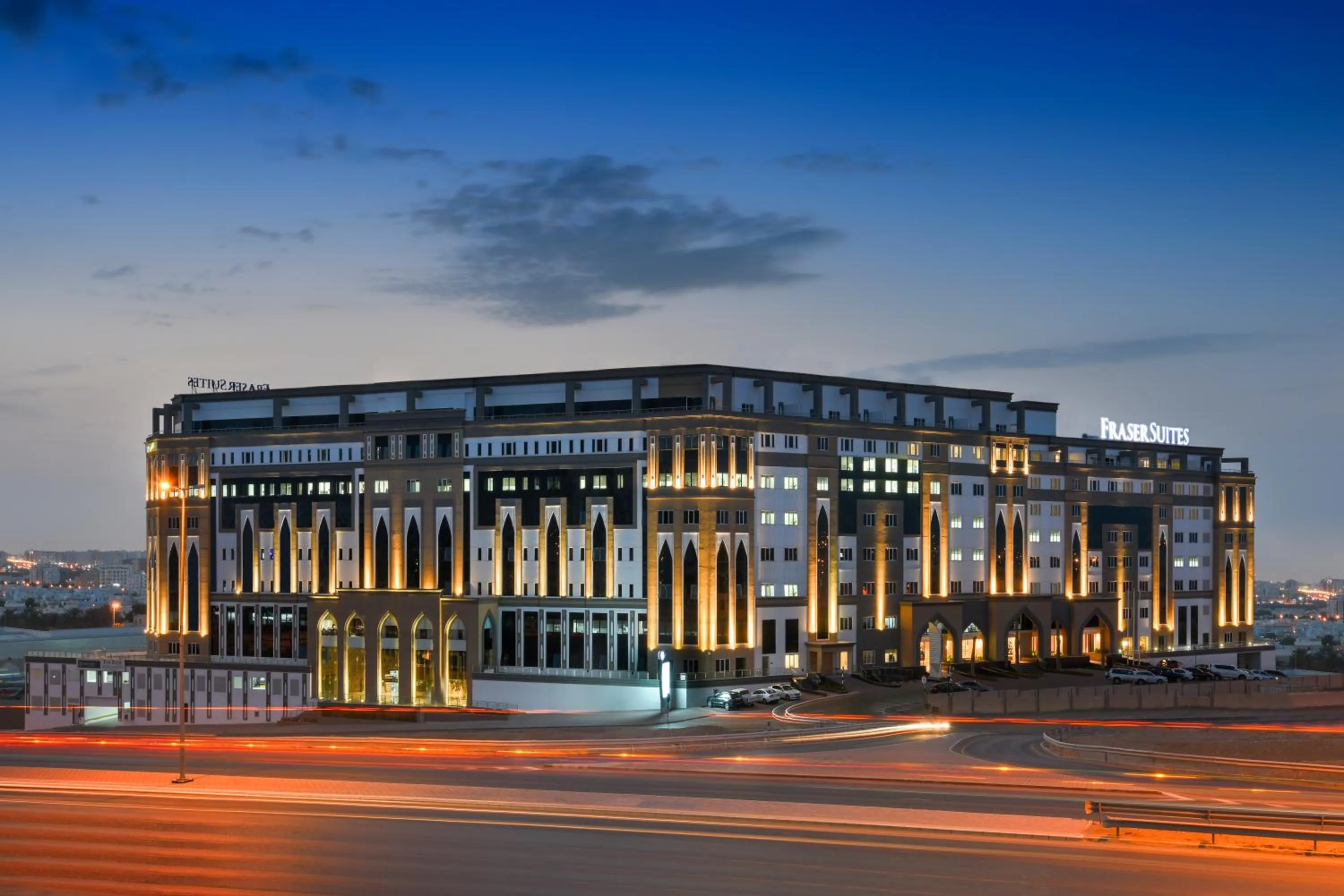 Property building in Fraser Suites Muscat