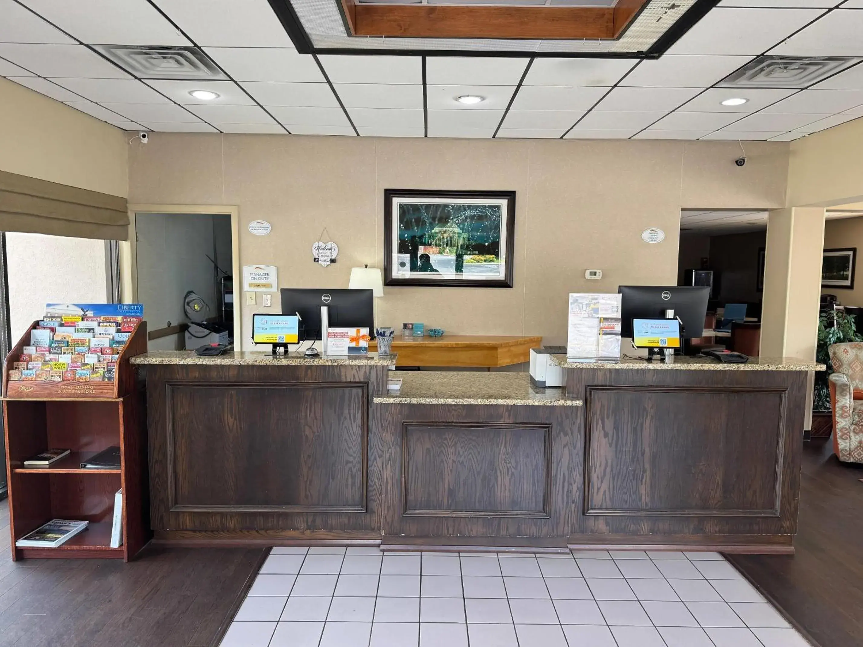 Lobby or reception in Rodeway Inn Lobby or reception in Rodeway Inn