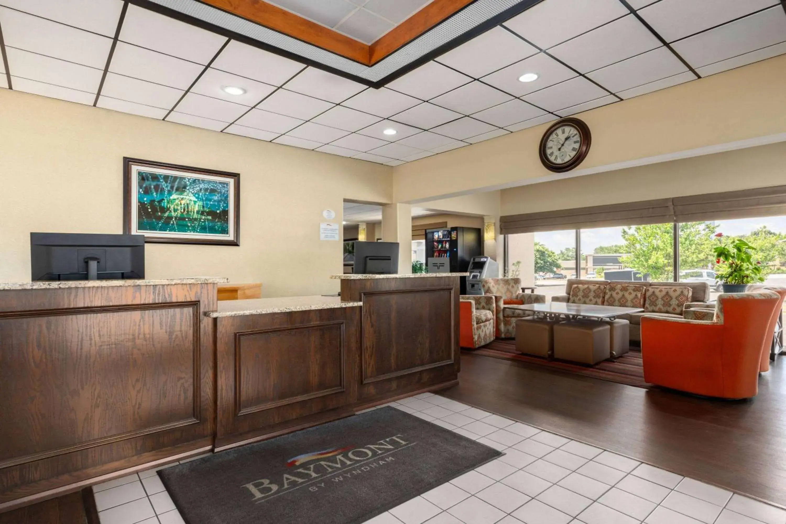 Lobby or reception in Baymont by Wyndham Lynchburg Lobby or reception in Baymont by Wyndham Lynchburg