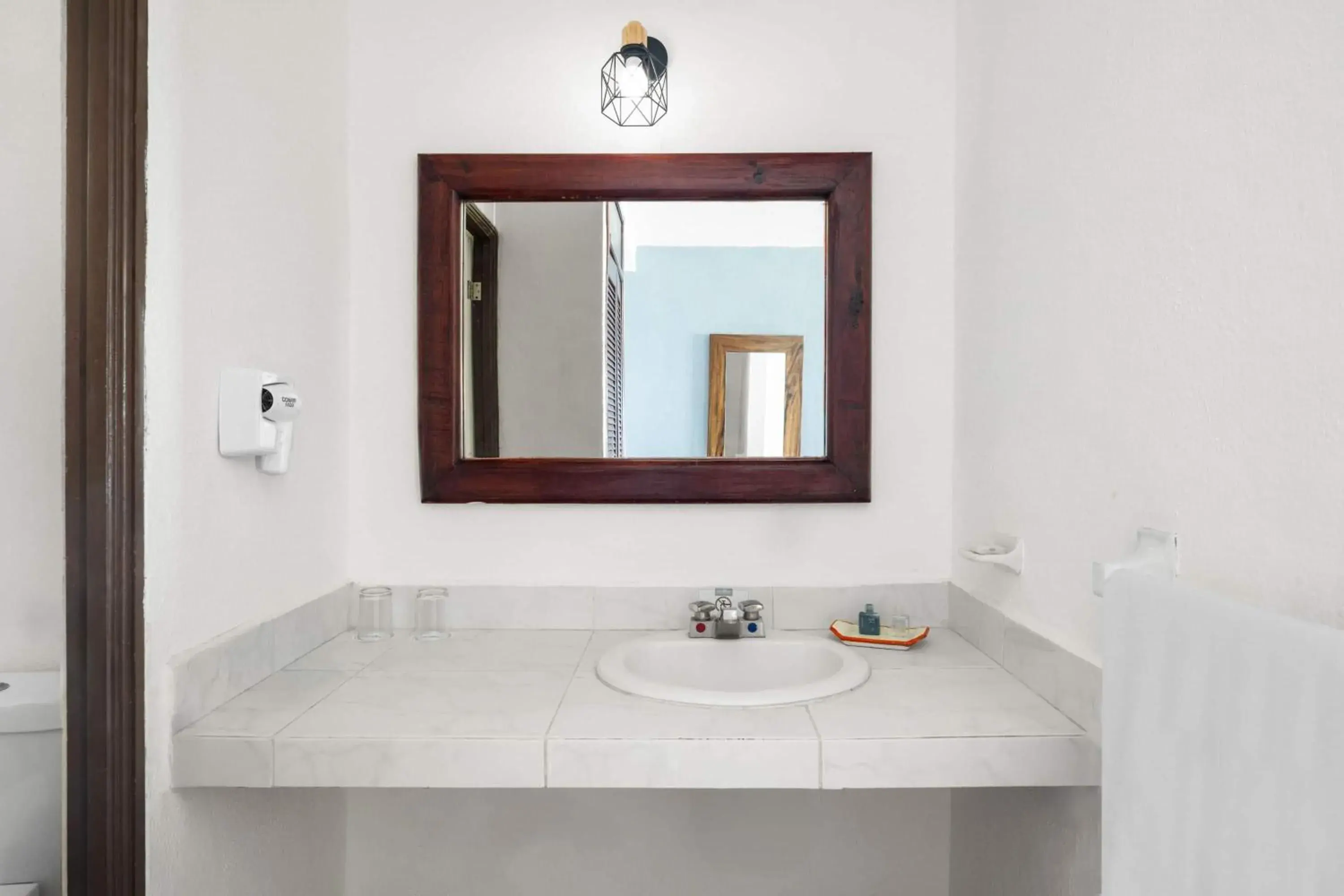 Bathroom in Grand Decameron Complex Bucerias, A Trademark All-Inclusive Resort Bathroom in Grand Decameron Complex Bucerias, A Trademark All-Inclusive Resort