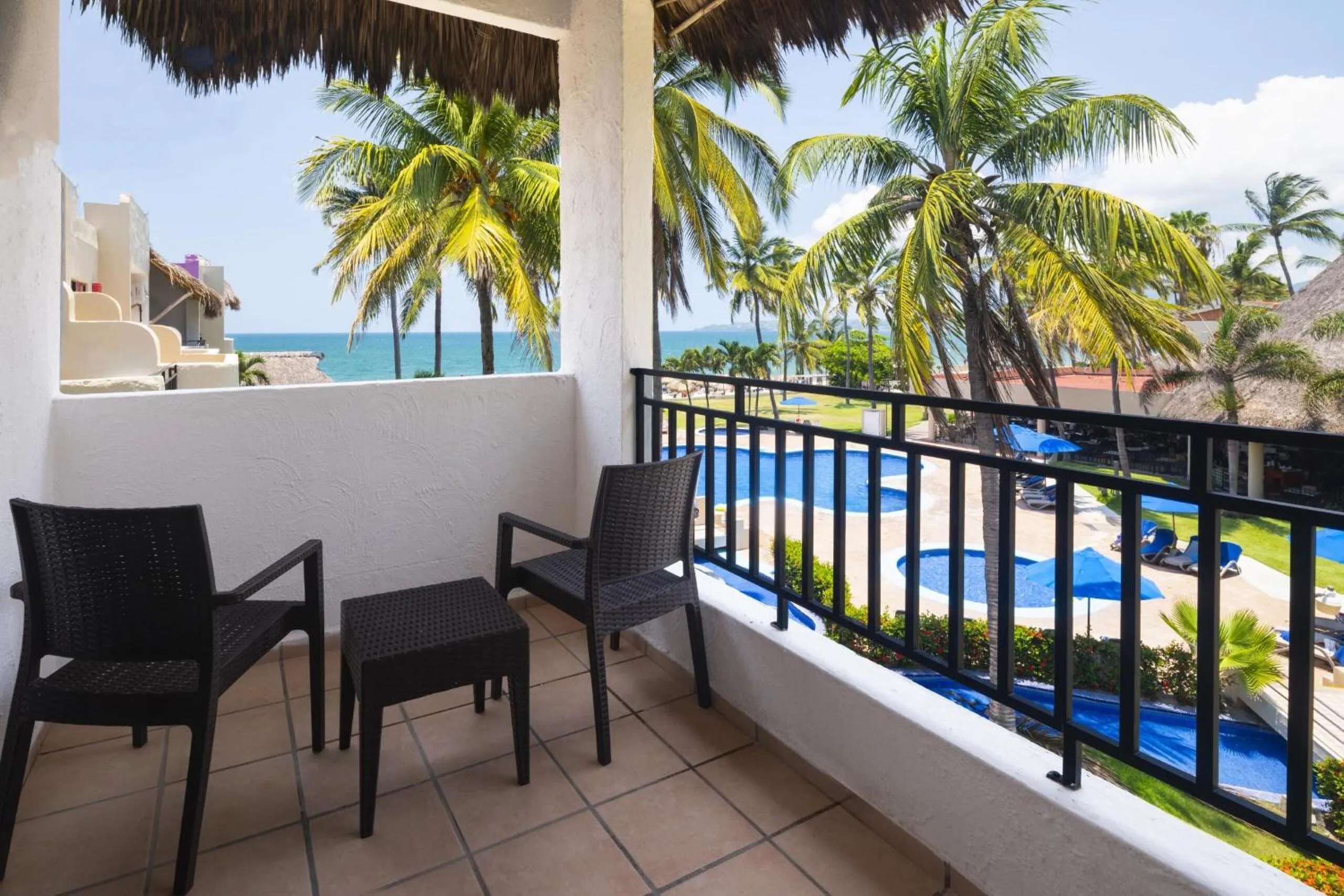 Balcony/Terrace in Grand Decameron Complex Bucerias, A Trademark All-Inclusive Resort