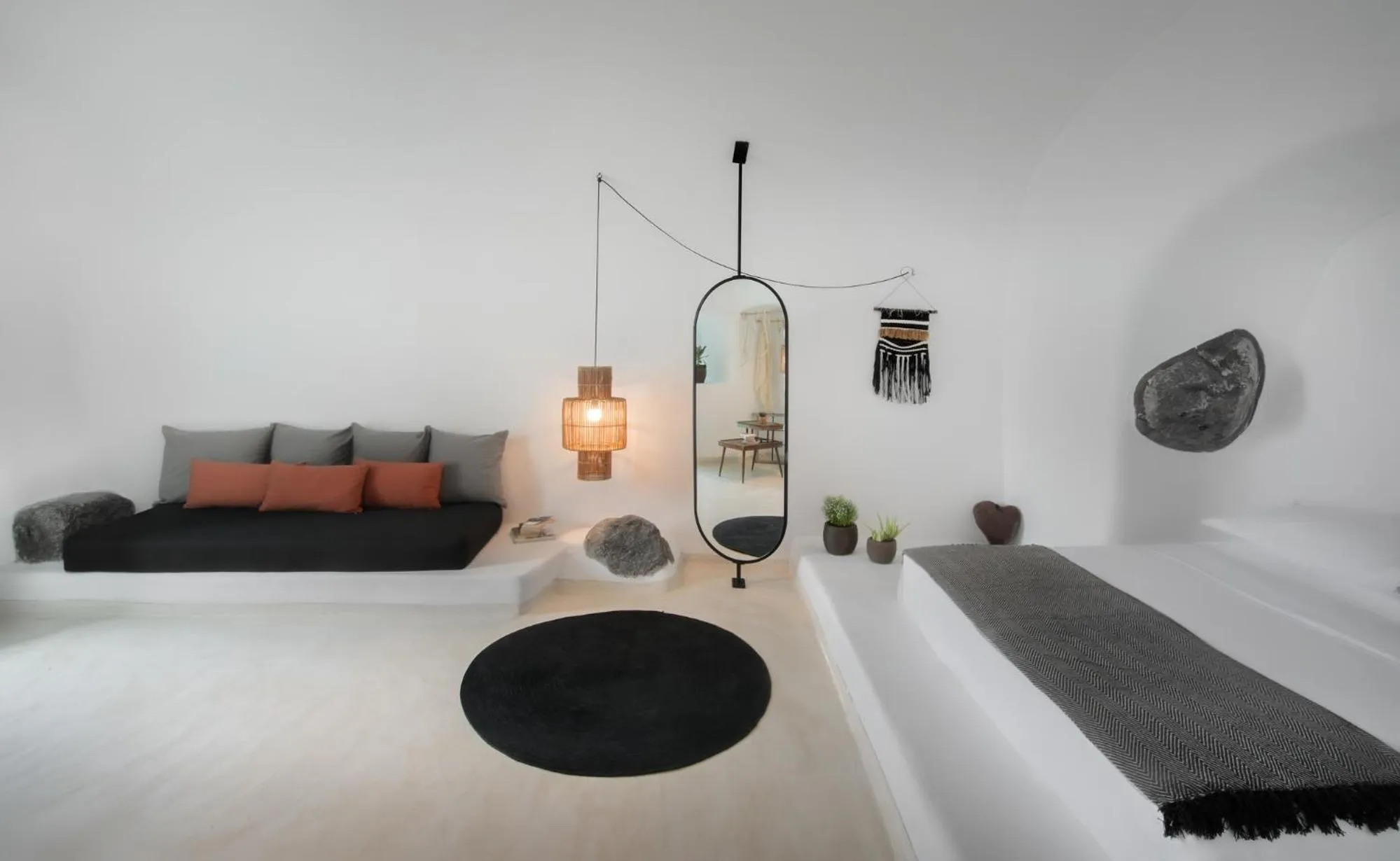 Bed in Sophia Finikia Villas