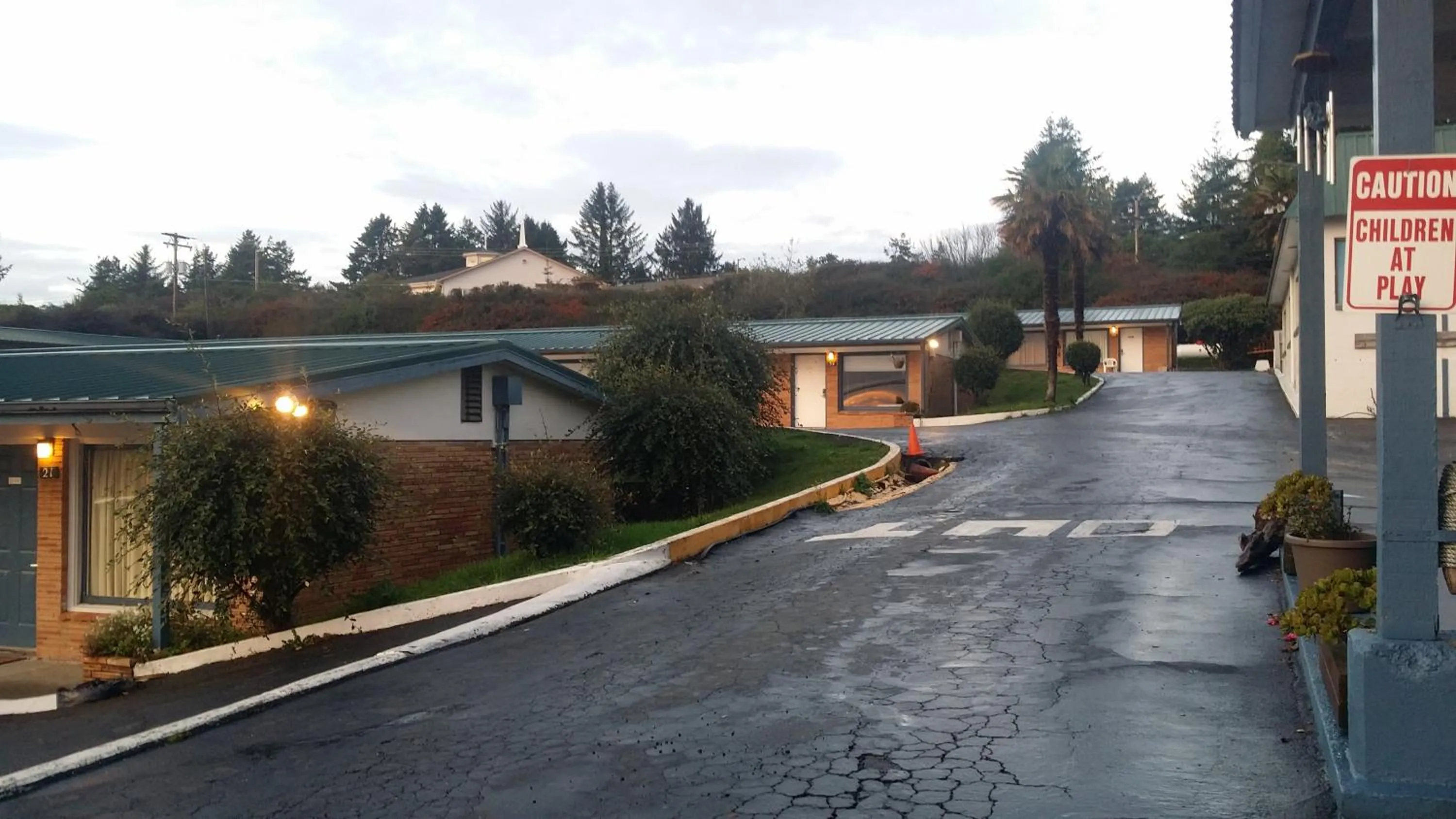 Property building in Blue Coast Inn & Suites