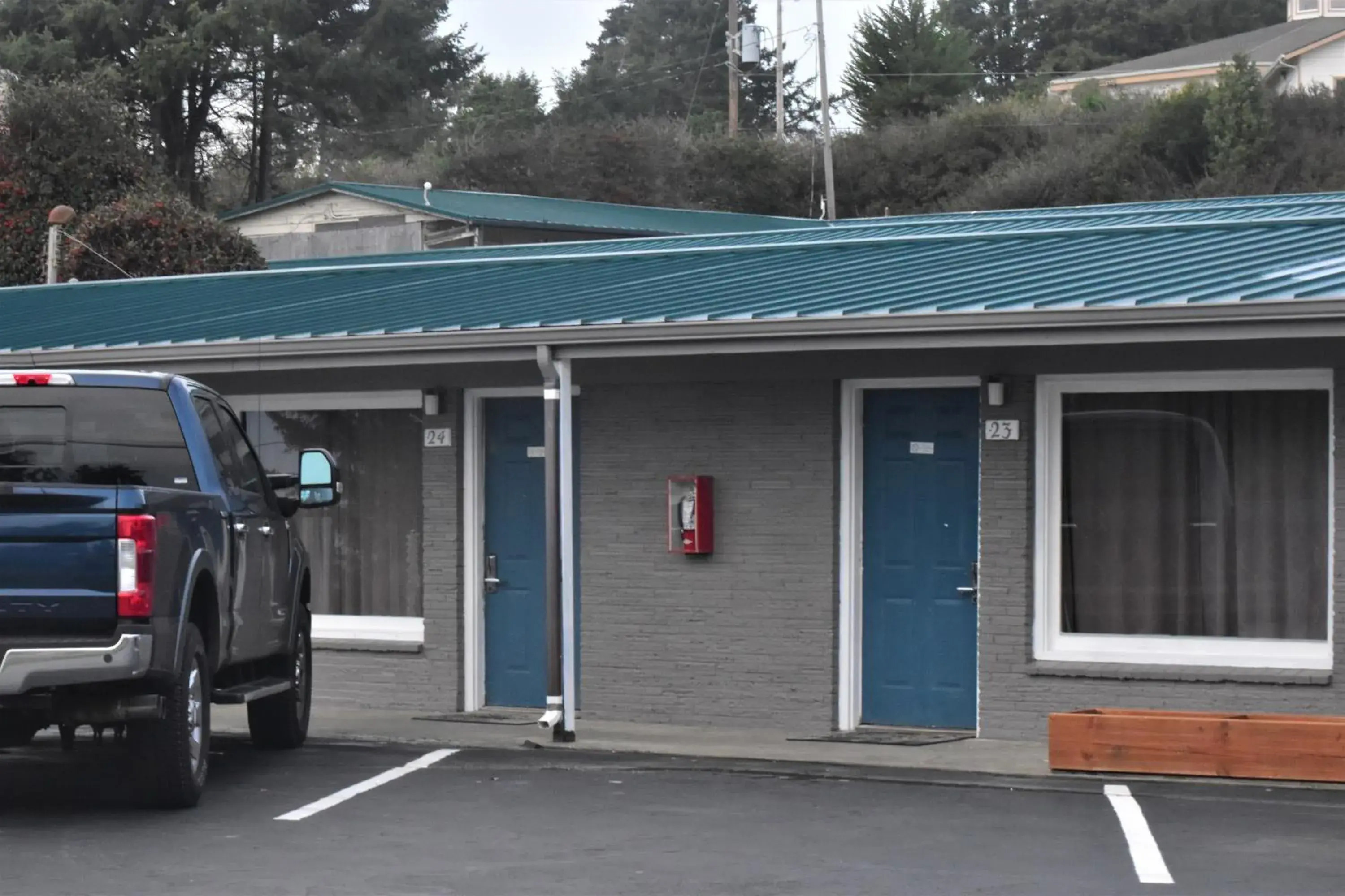 Property building in Blue Coast Inn & Suites Property building in Blue Coast Inn & Suites