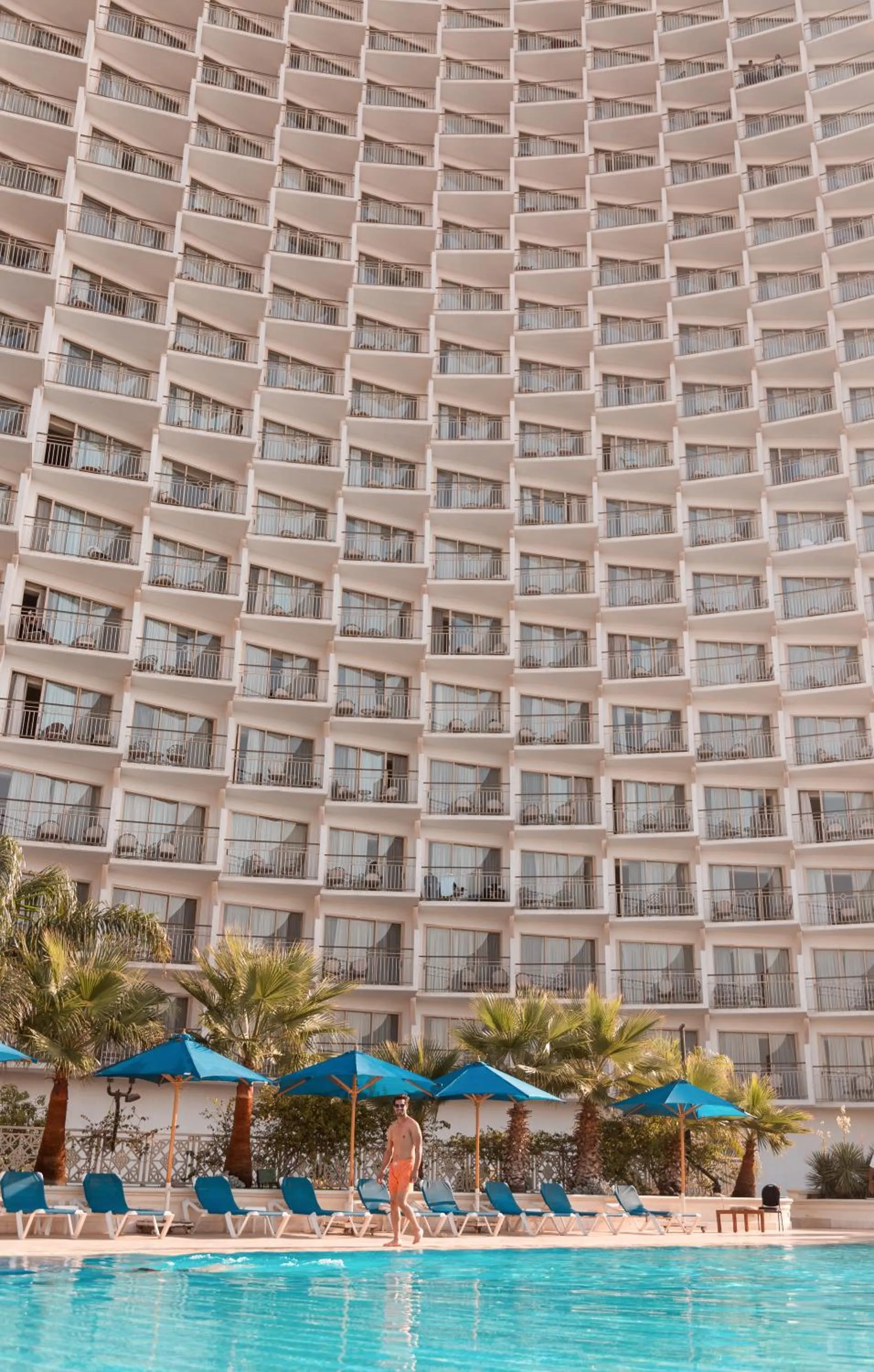 Swimming pool in Hilton Cairo Grand Nile