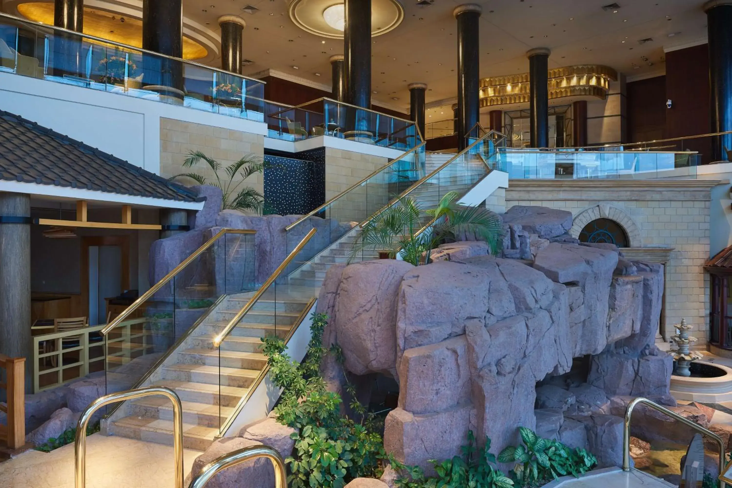 Lobby or reception in Hilton Cairo Grand Nile Lobby or reception in Hilton Cairo Grand Nile