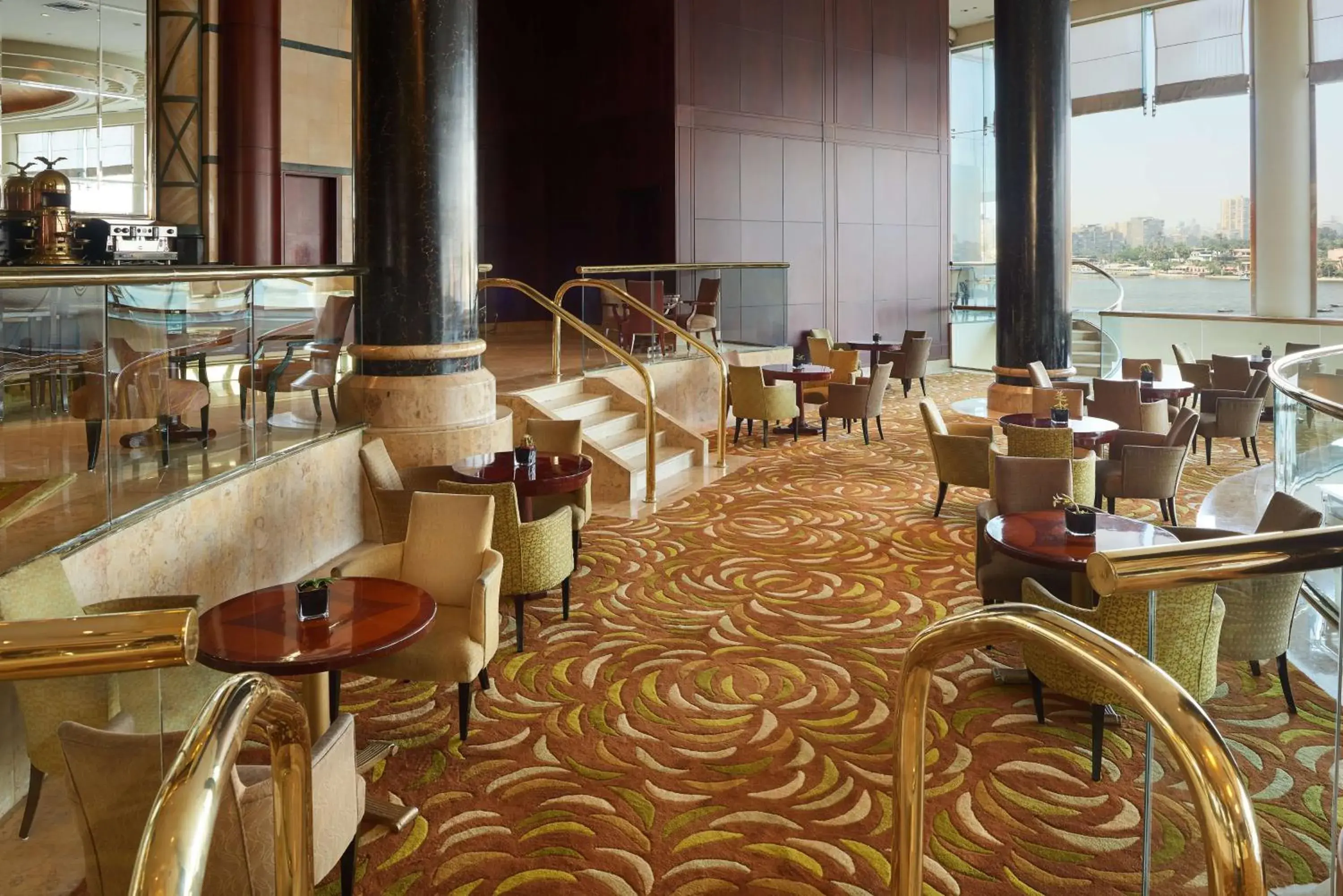 Lobby or reception in Hilton Cairo Grand Nile Lobby or reception in Hilton Cairo Grand Nile