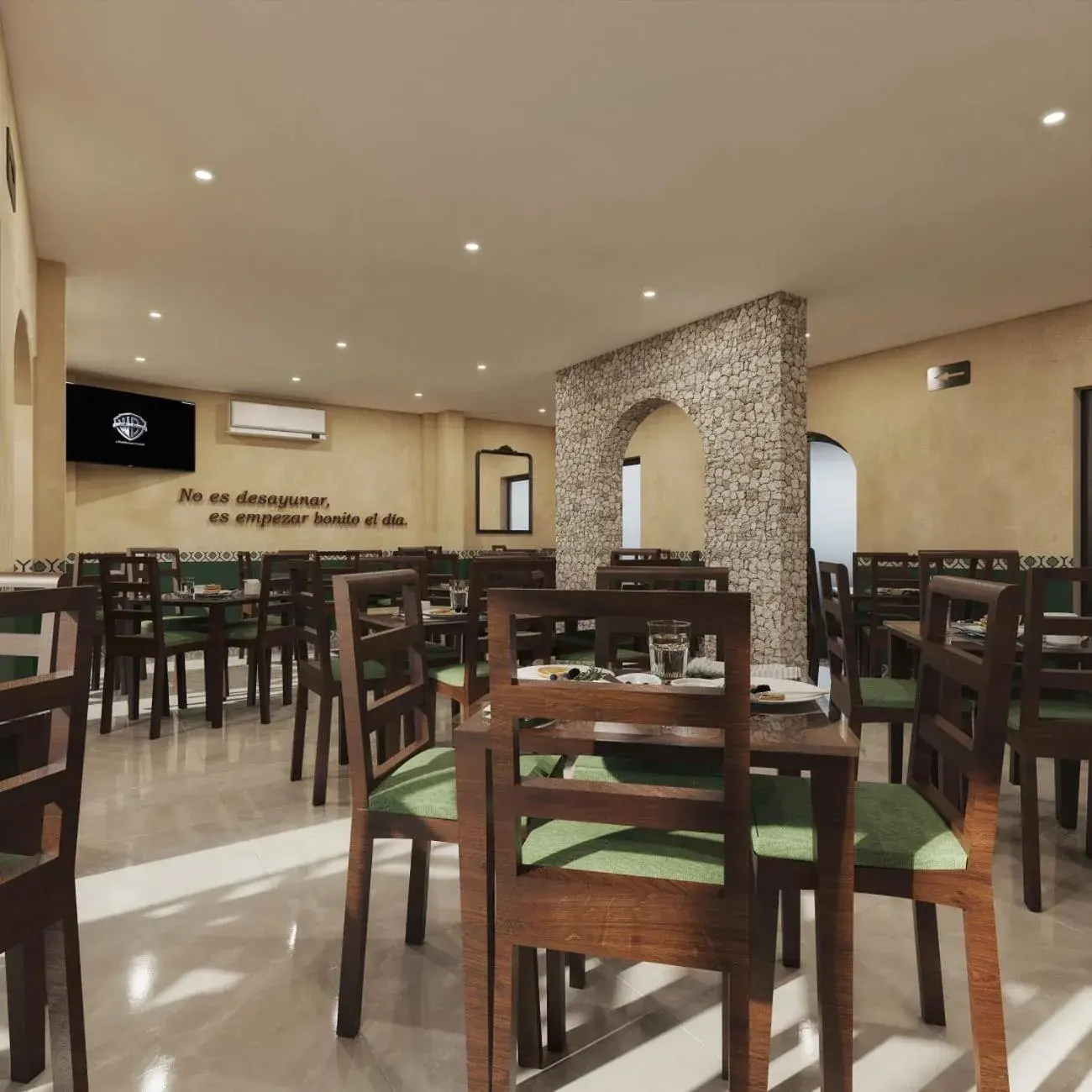 Restaurant/places to eat in Hotel Colonial de Merida Restaurant/places to eat in Hotel Colonial de Merida