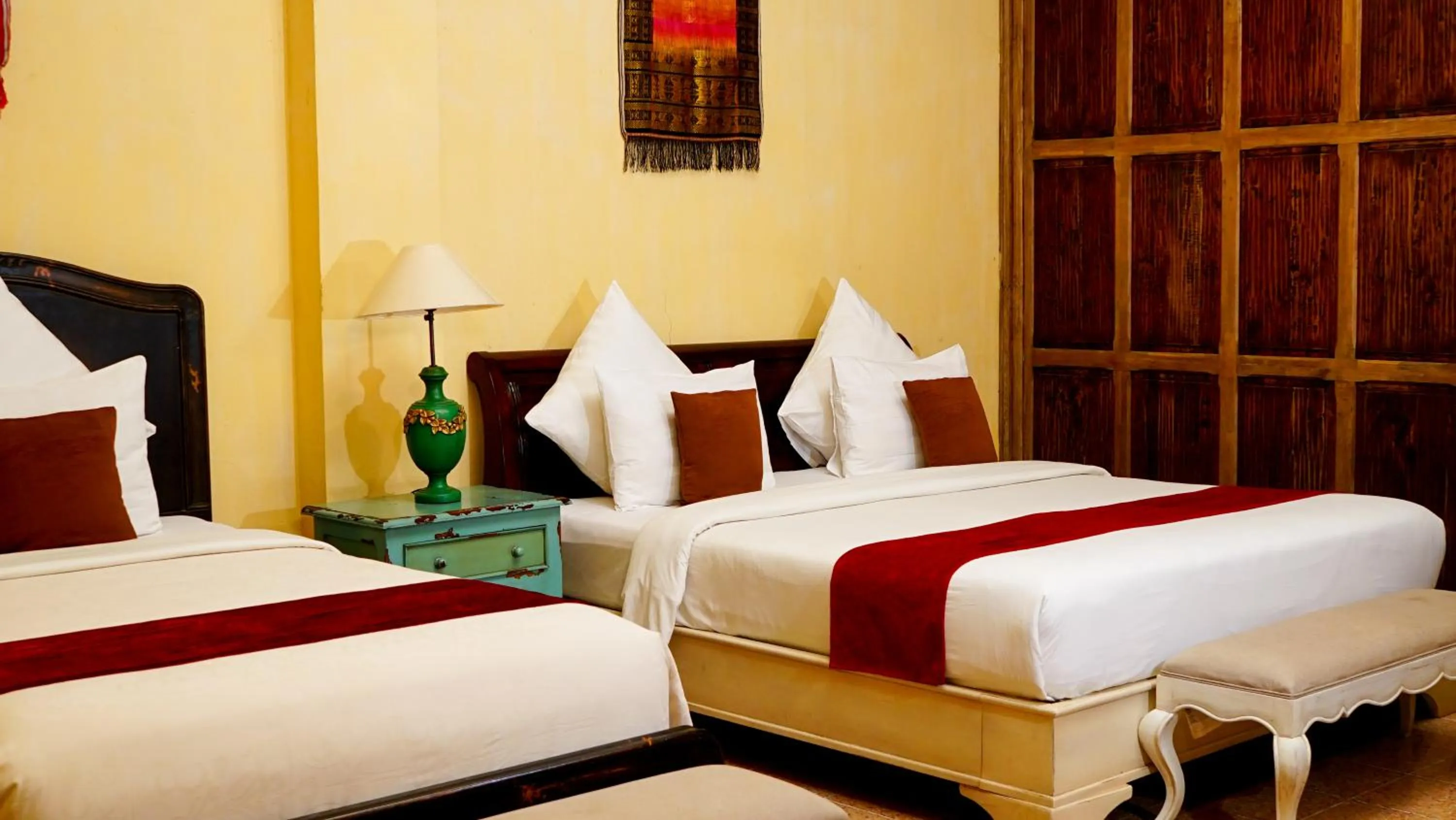 Bed in Kayu Arum Resort