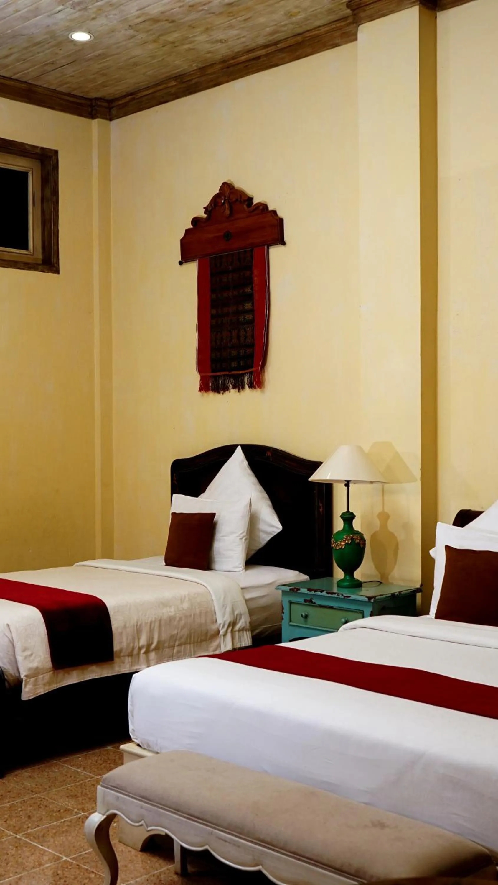 Bed in Kayu Arum Resort