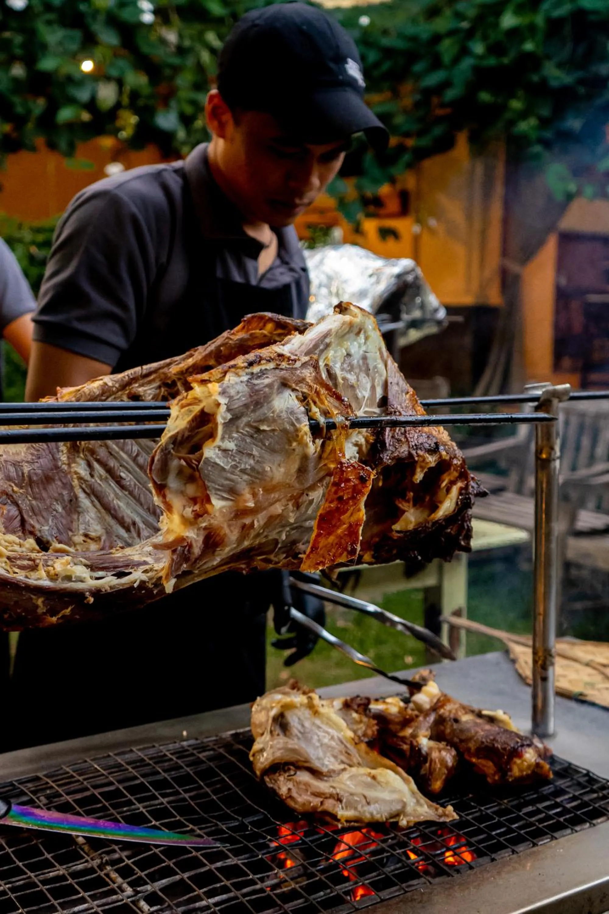 BBQ facilities in Kayu Arum Resort