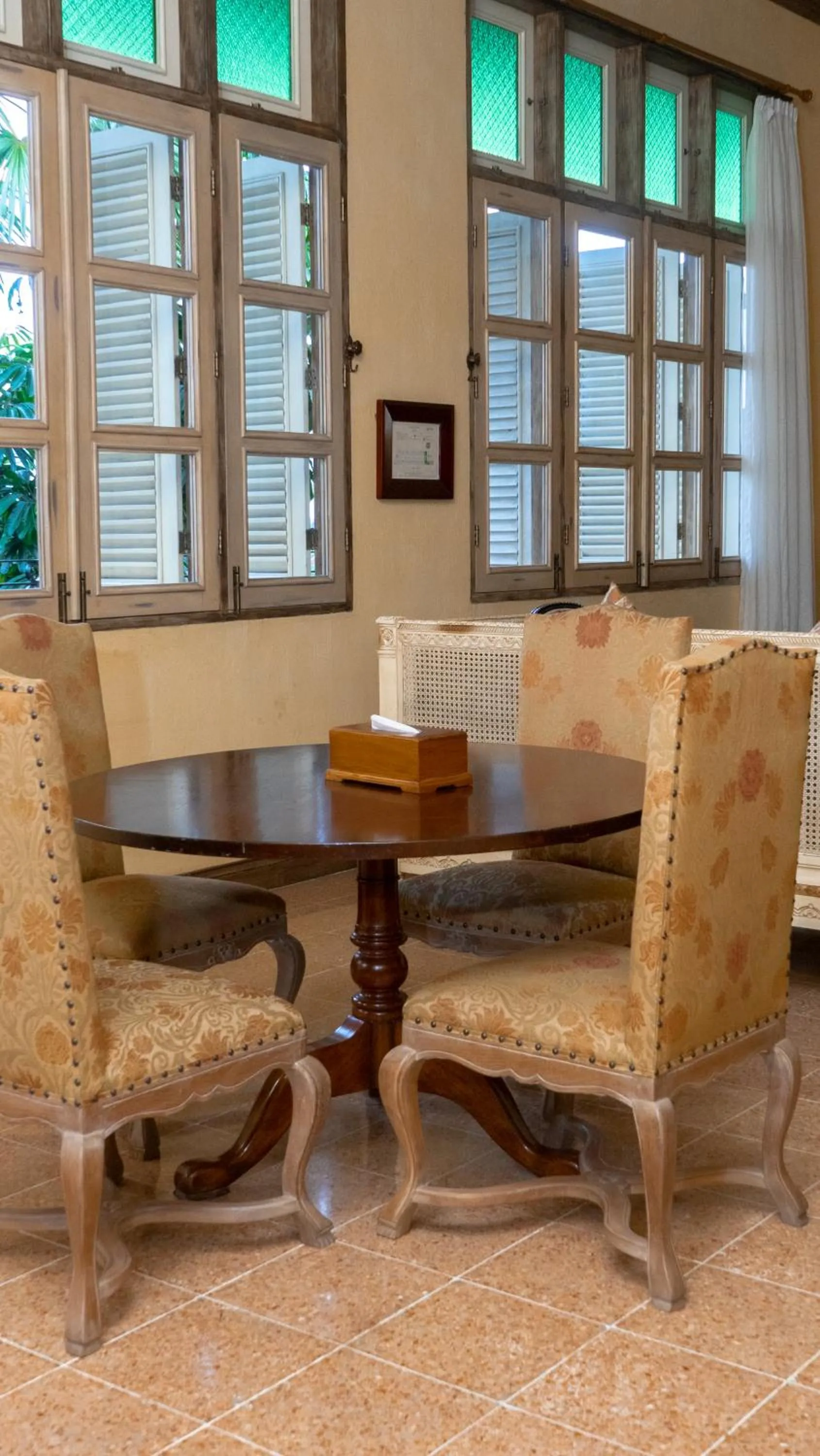 Dining area in Kayu Arum Resort